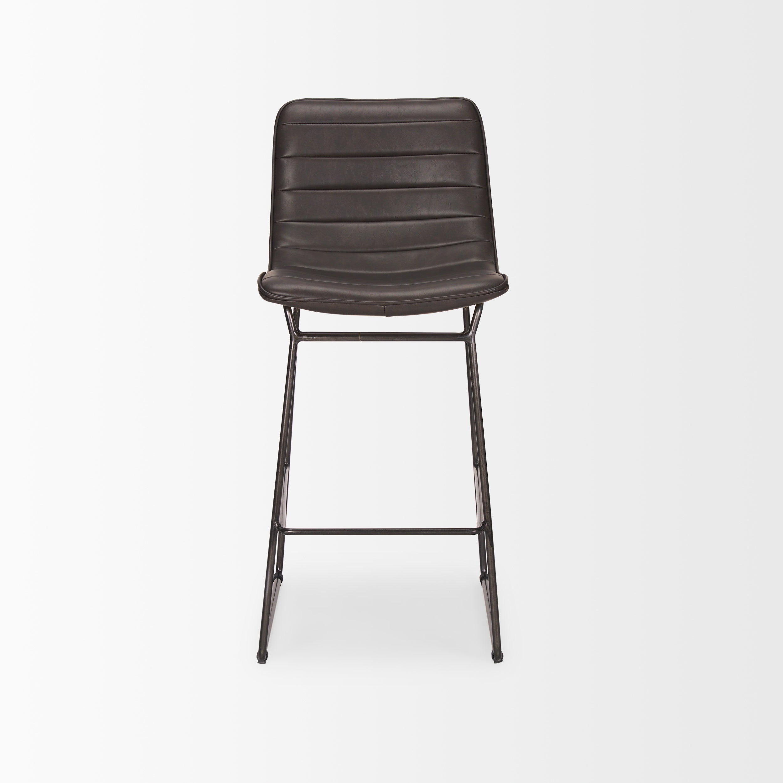 Meritt Leather Seat Bar Stool