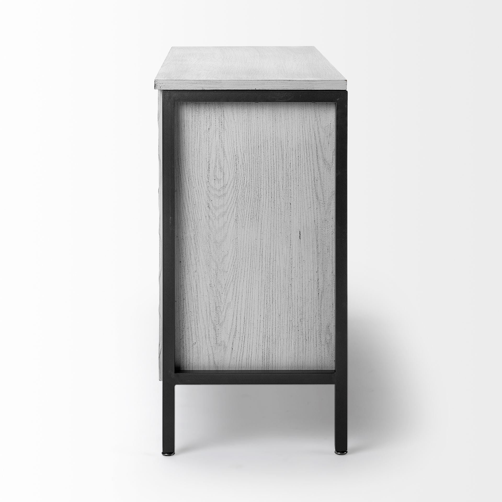 Savannah Gray Accent Cabinet - 3 Door