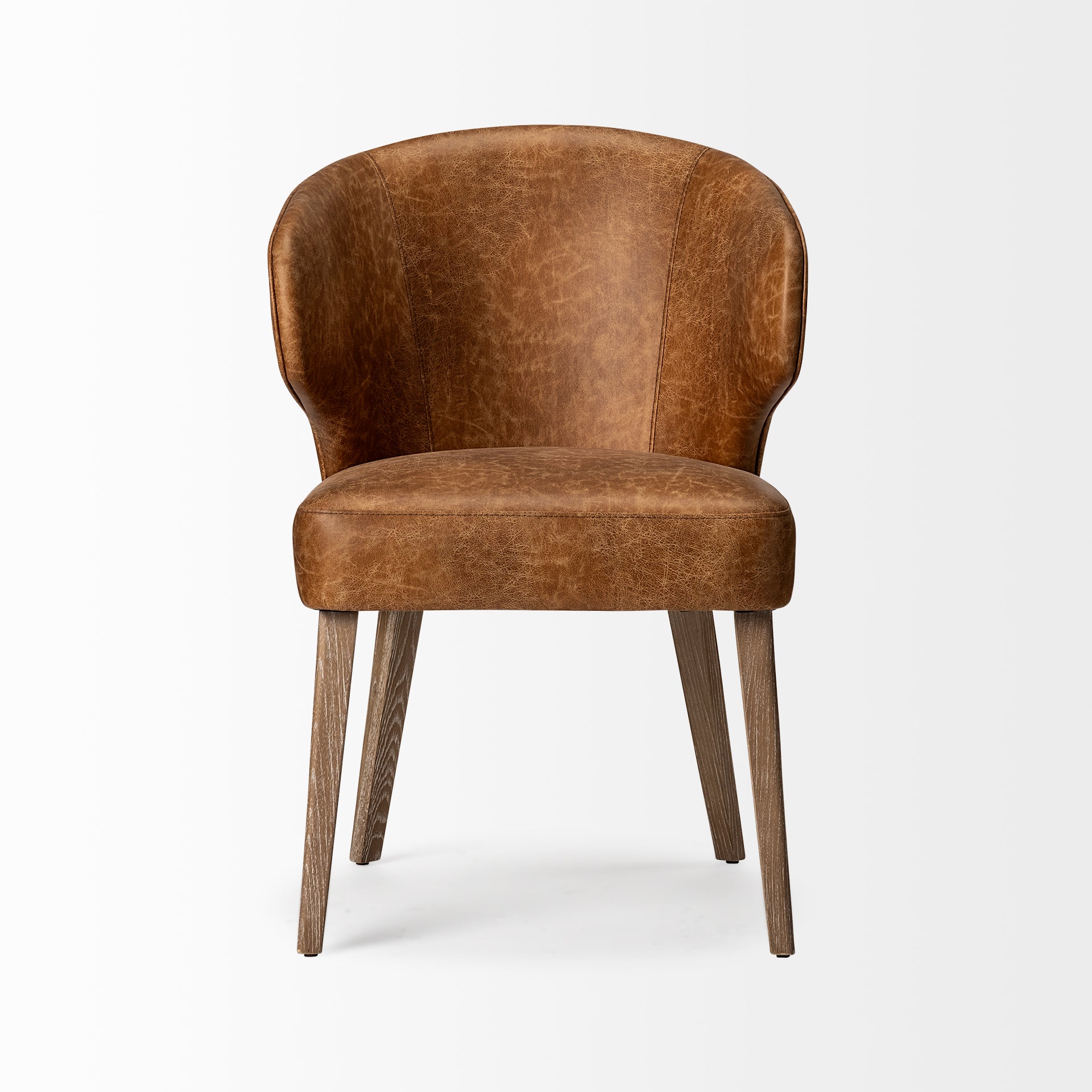 Niles Faux Leather Contract-Grade Dining Chair