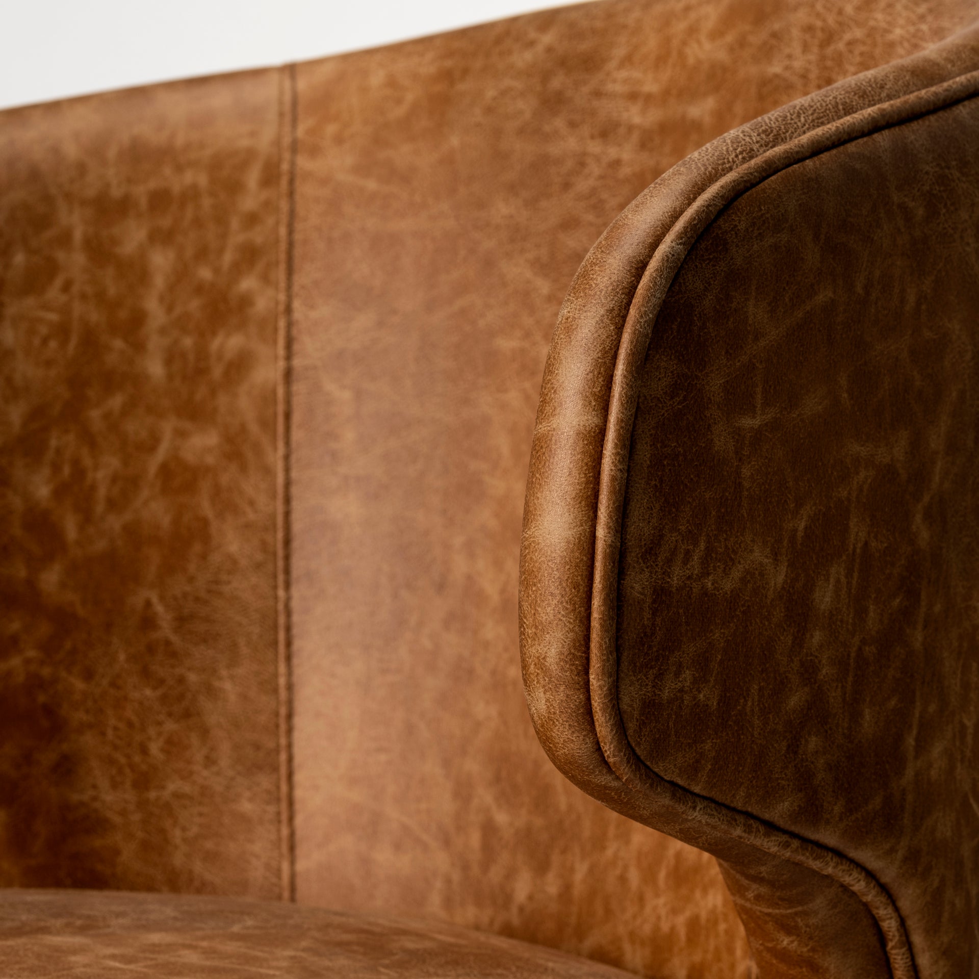 Niles Faux Leather Contract-Grade Dining Chair