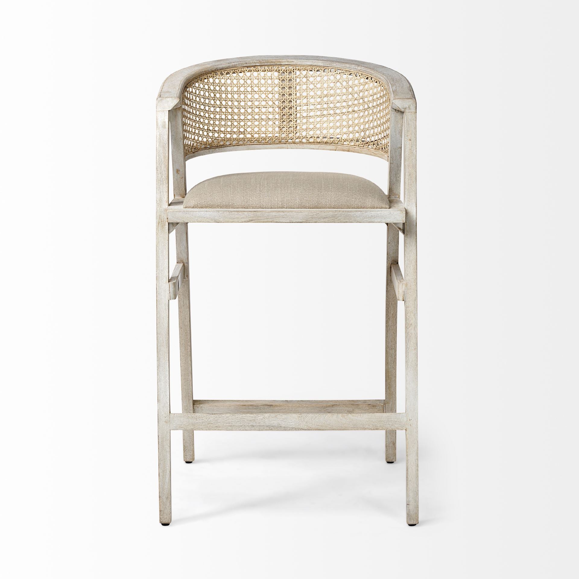 Tabitha Upholstered Seat Bar/Counter Stool