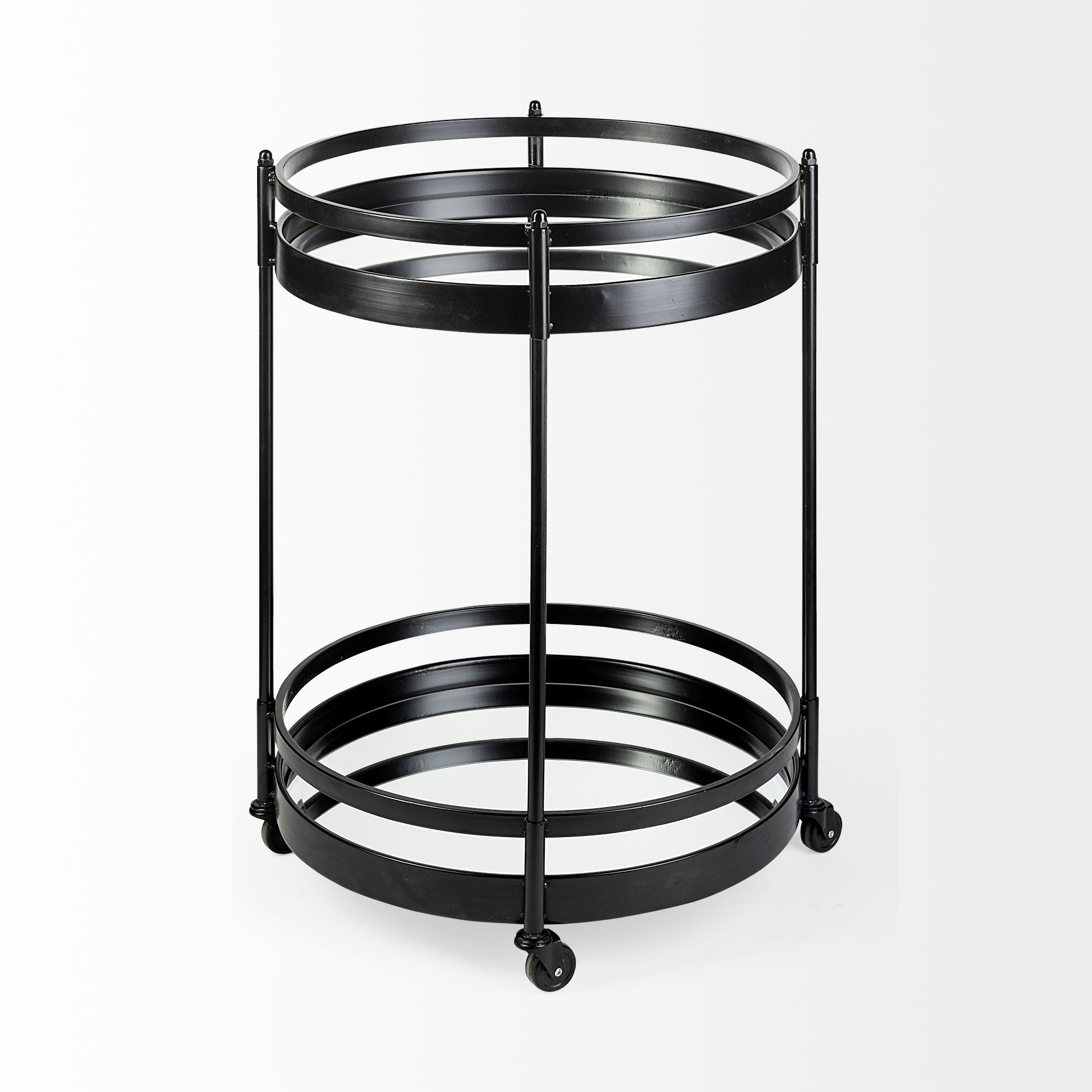 Ada Round Bar Cart