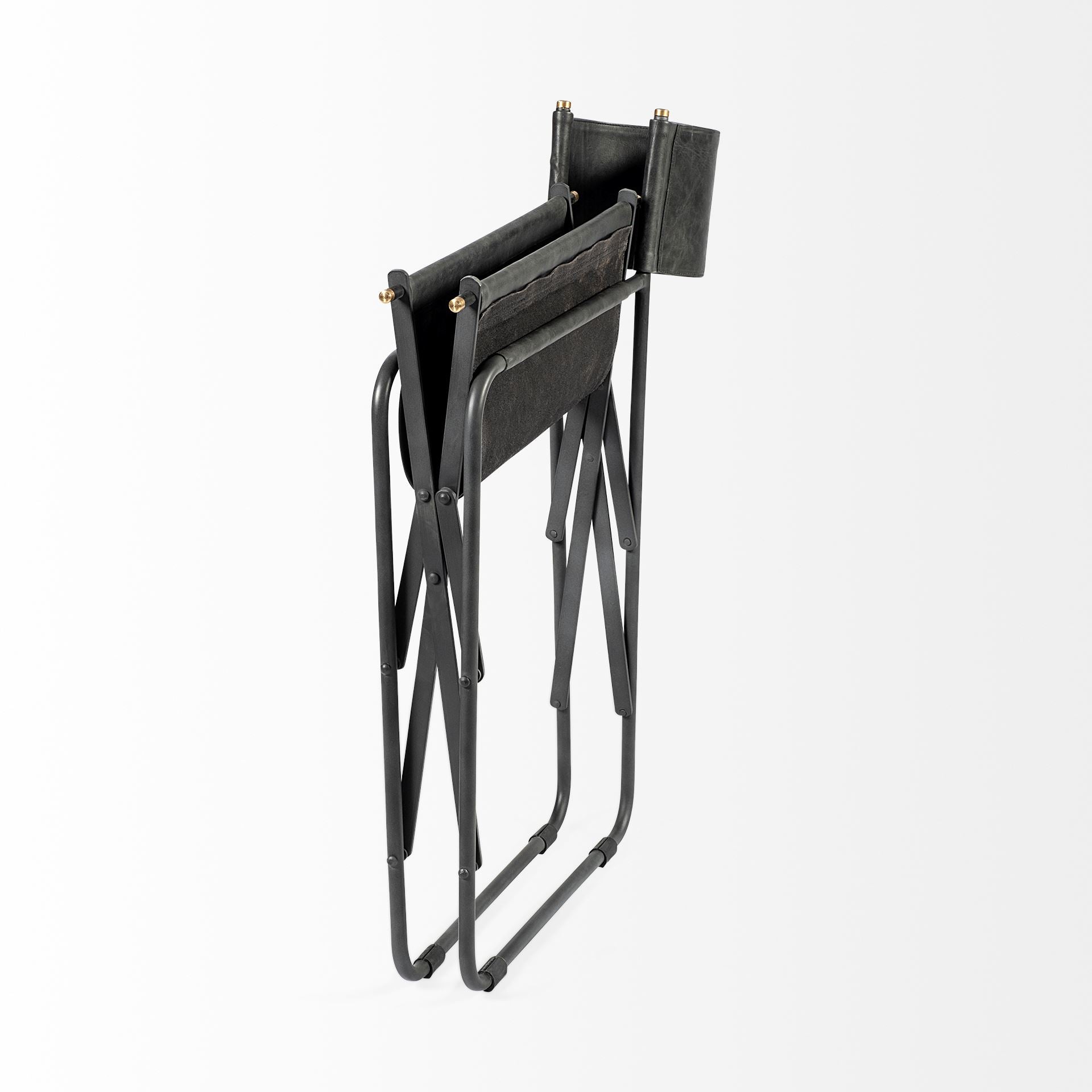 Direttore Leather Folding Dining Chair
