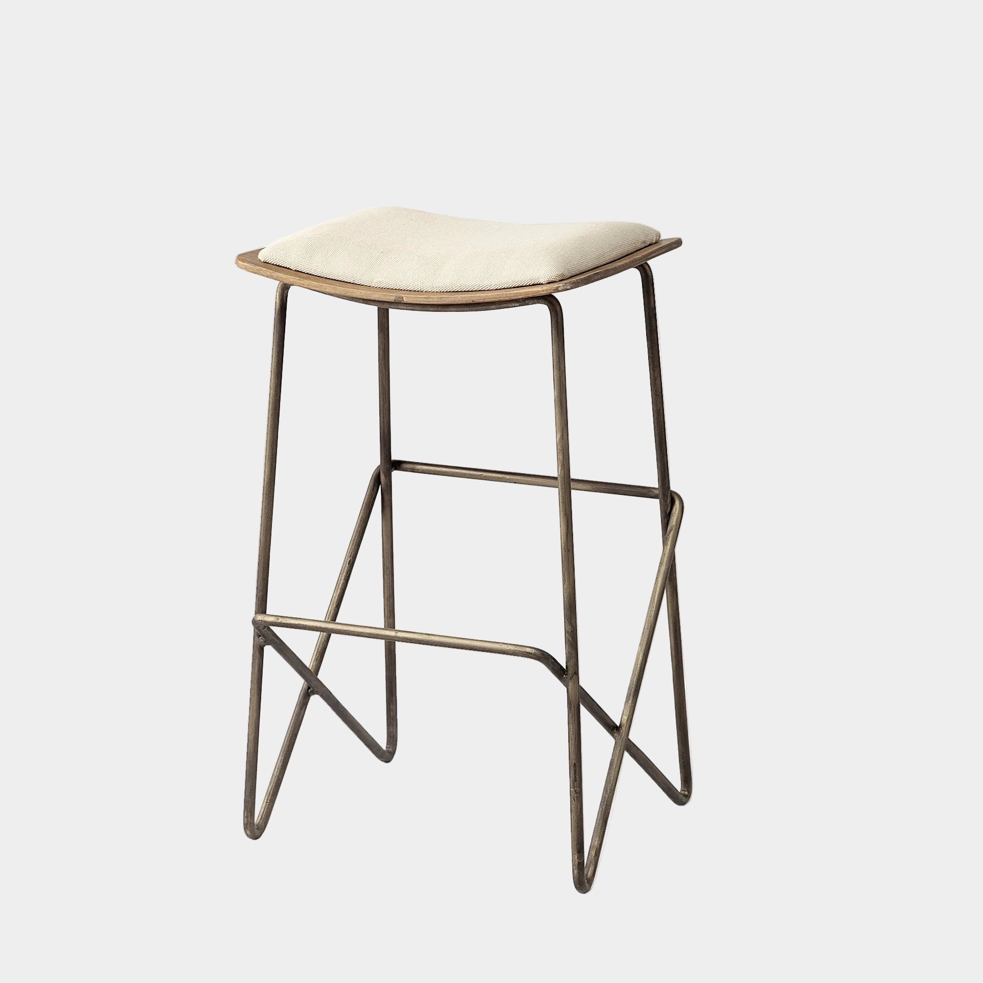 Katniss Fabric Seat Stool
