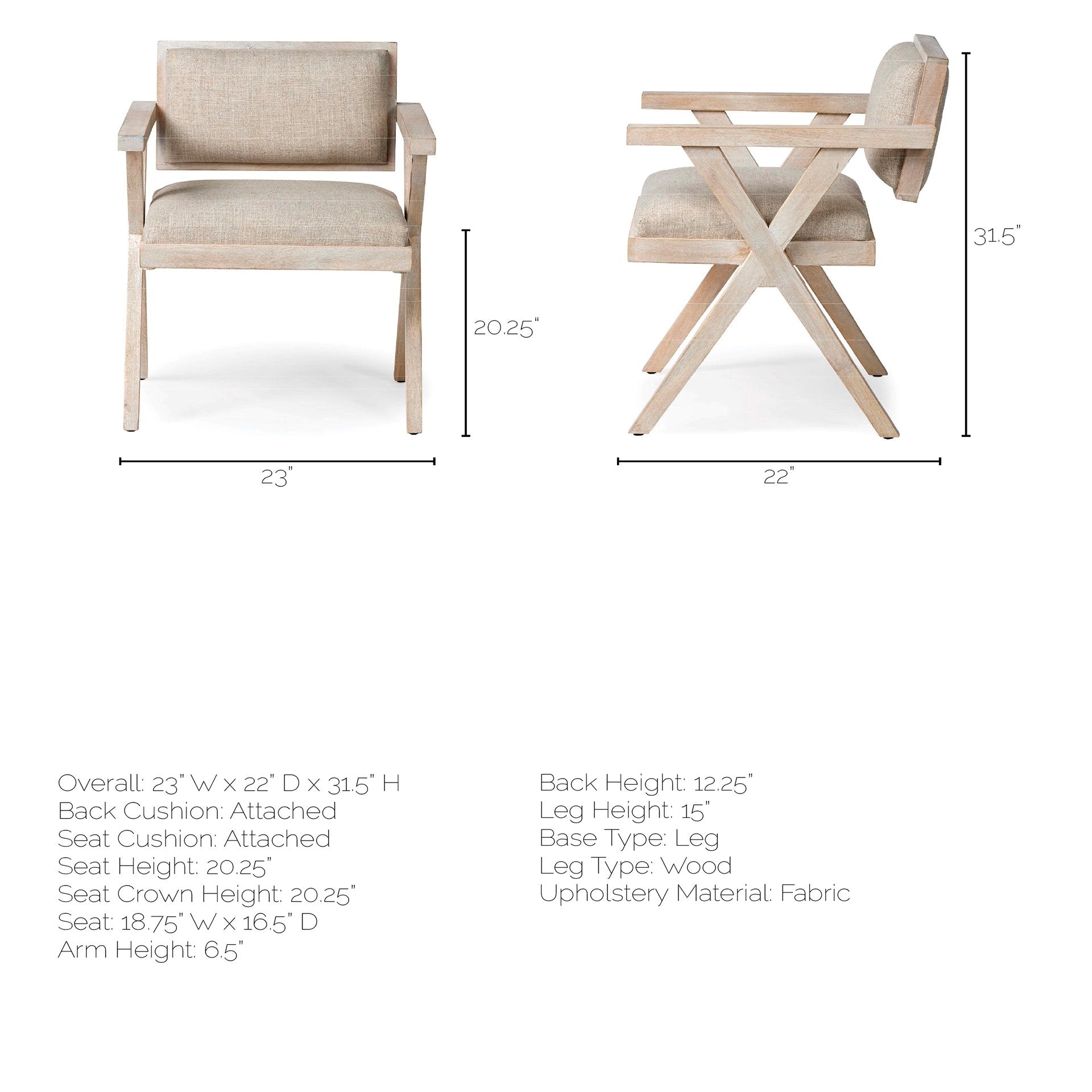 Topanga Dining Armchair