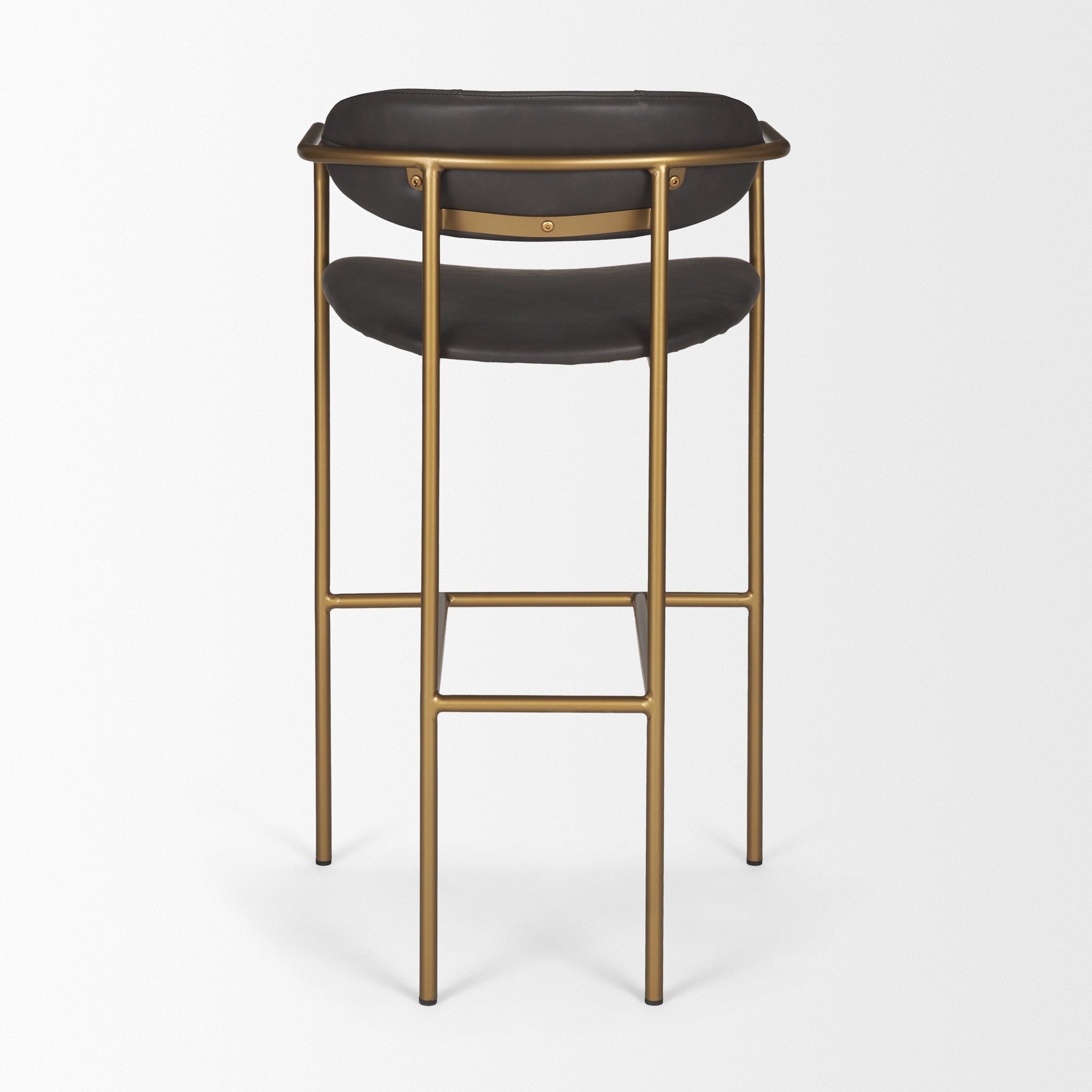 Parker Leather Seat Bar Stool