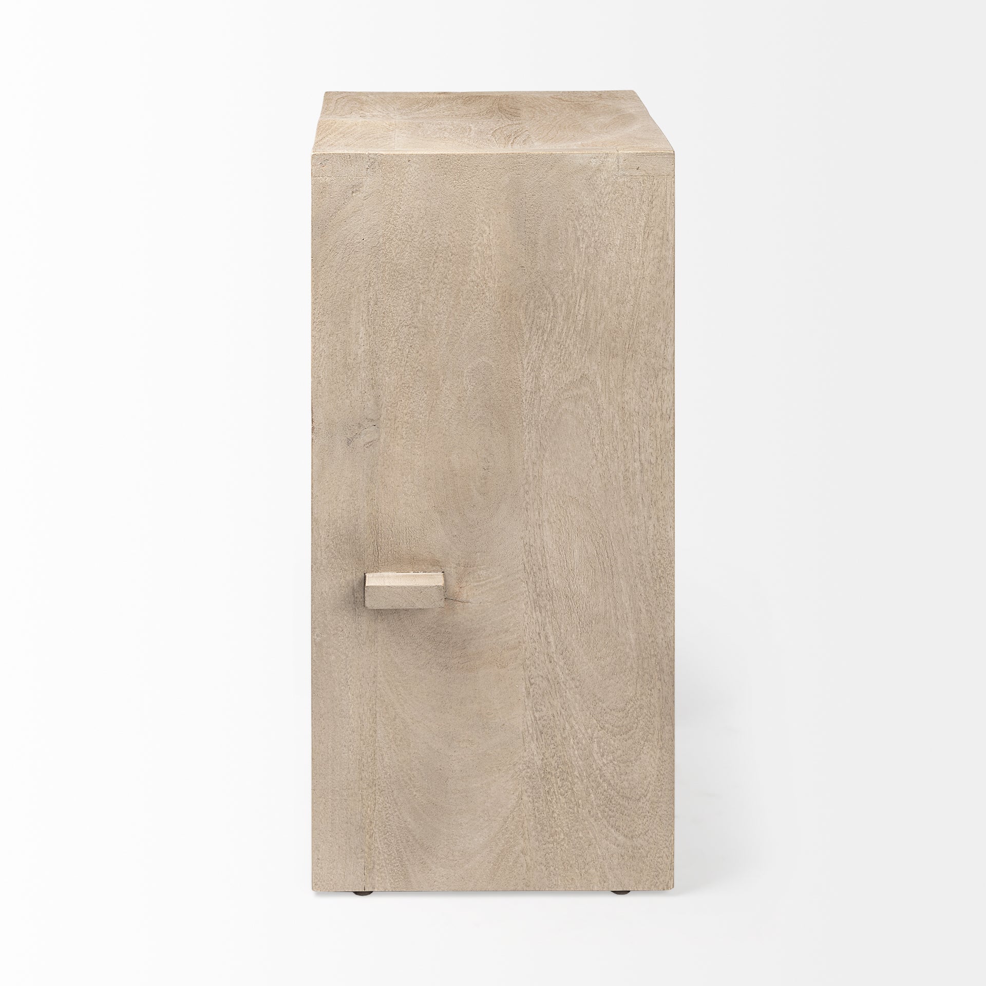 Aida Wood Seat Bar Stool