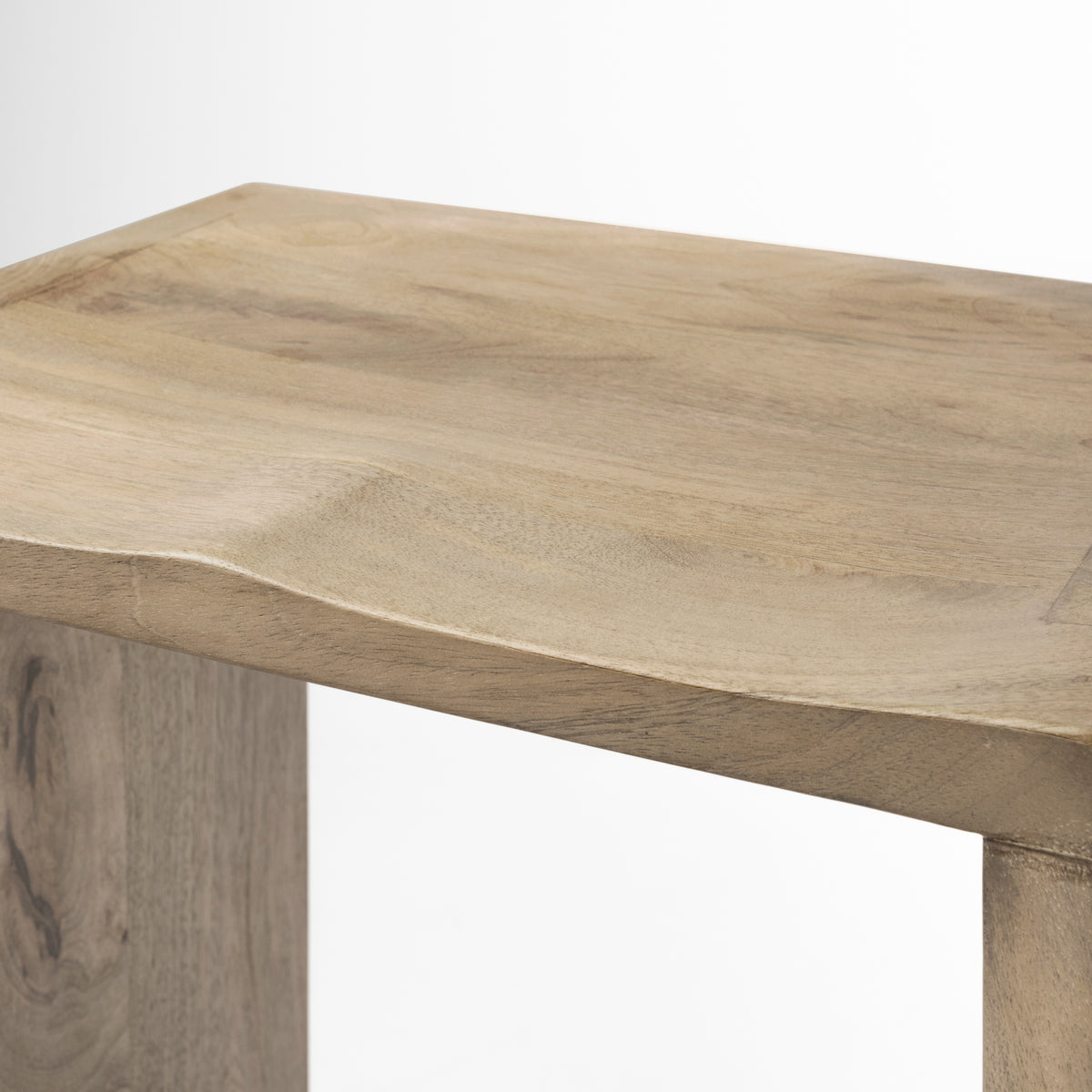 Aida Wood Seat Bar Stool