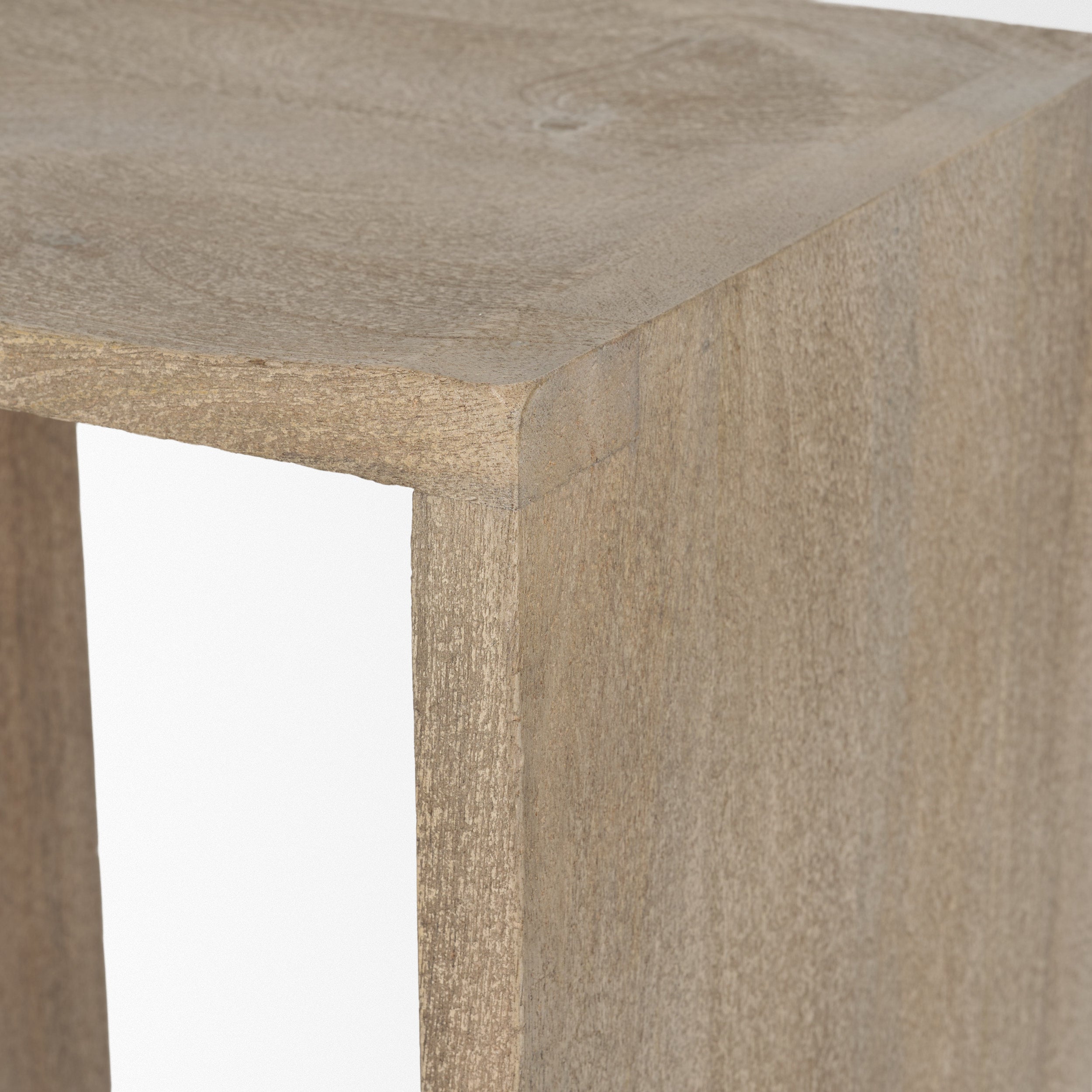 Aida Wood Seat Counter Stool