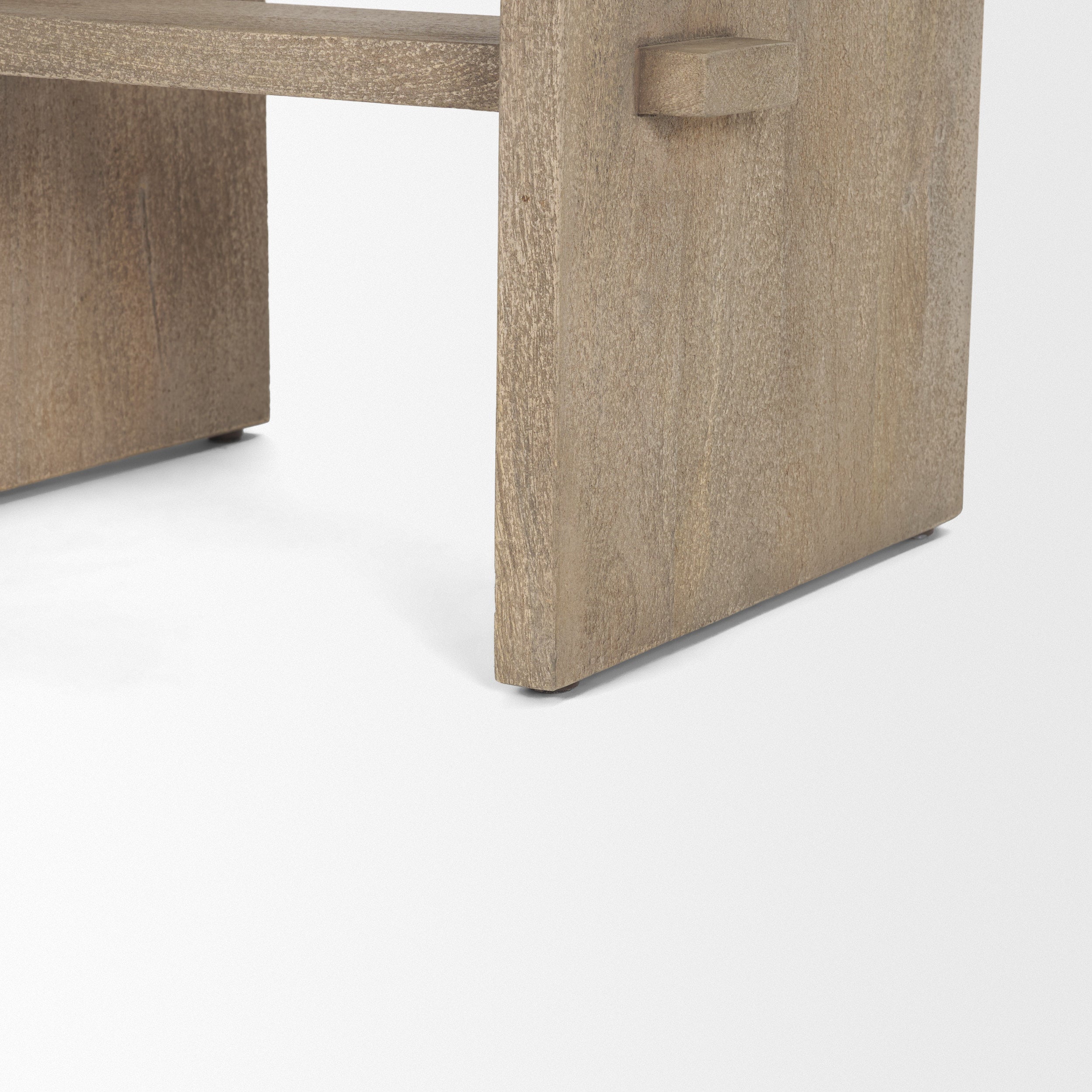 Aida Wood Seat Counter Stool