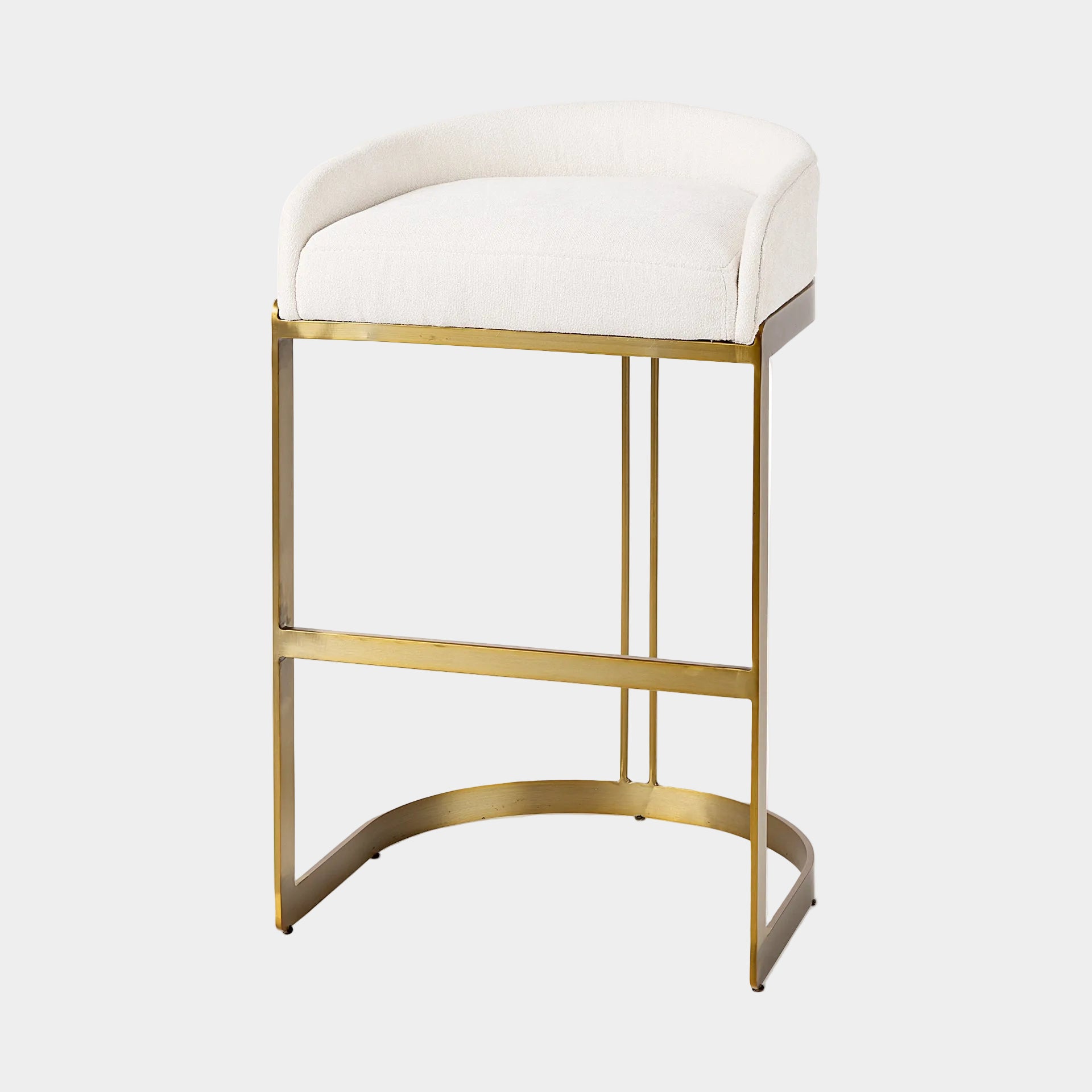 Hollyfield Fabric Seat Contract-Grade Bar Stool