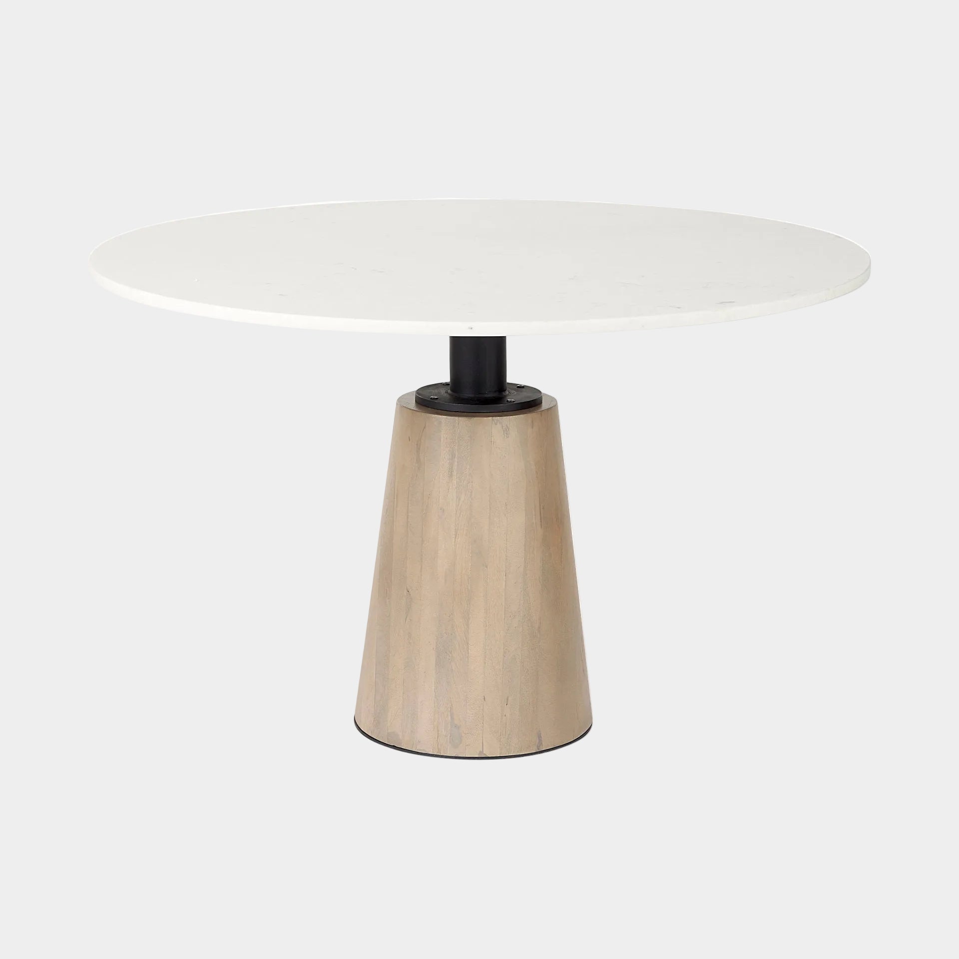 Maxwell 48" Round Marble Dining Table
