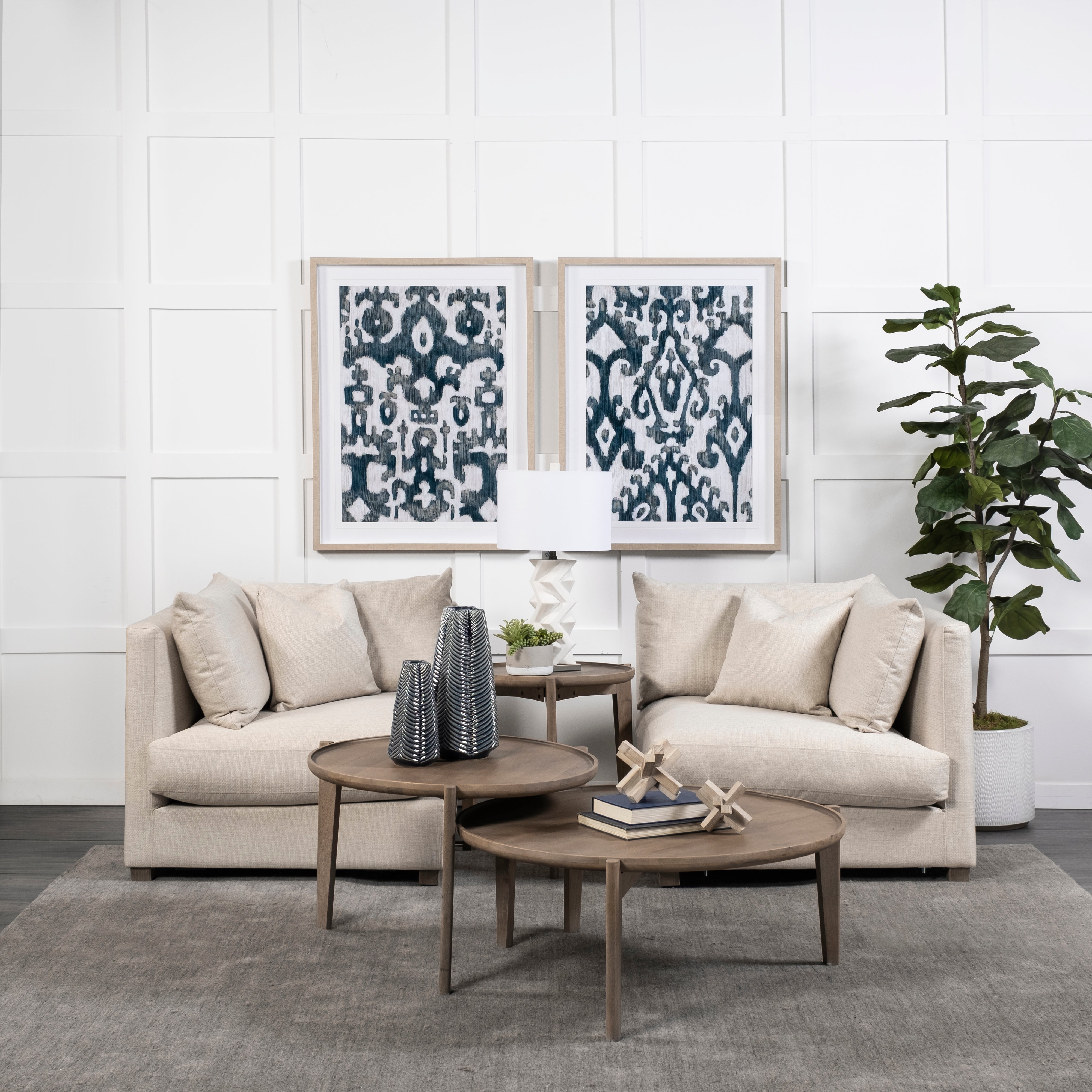 Valence 2 Piece Modular Sofa Set