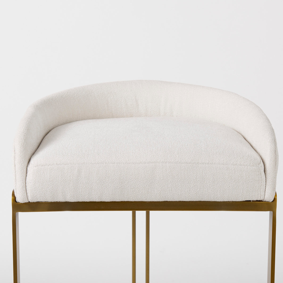 Hollyfield Fabric Seat Contract-Grade Bar Stool