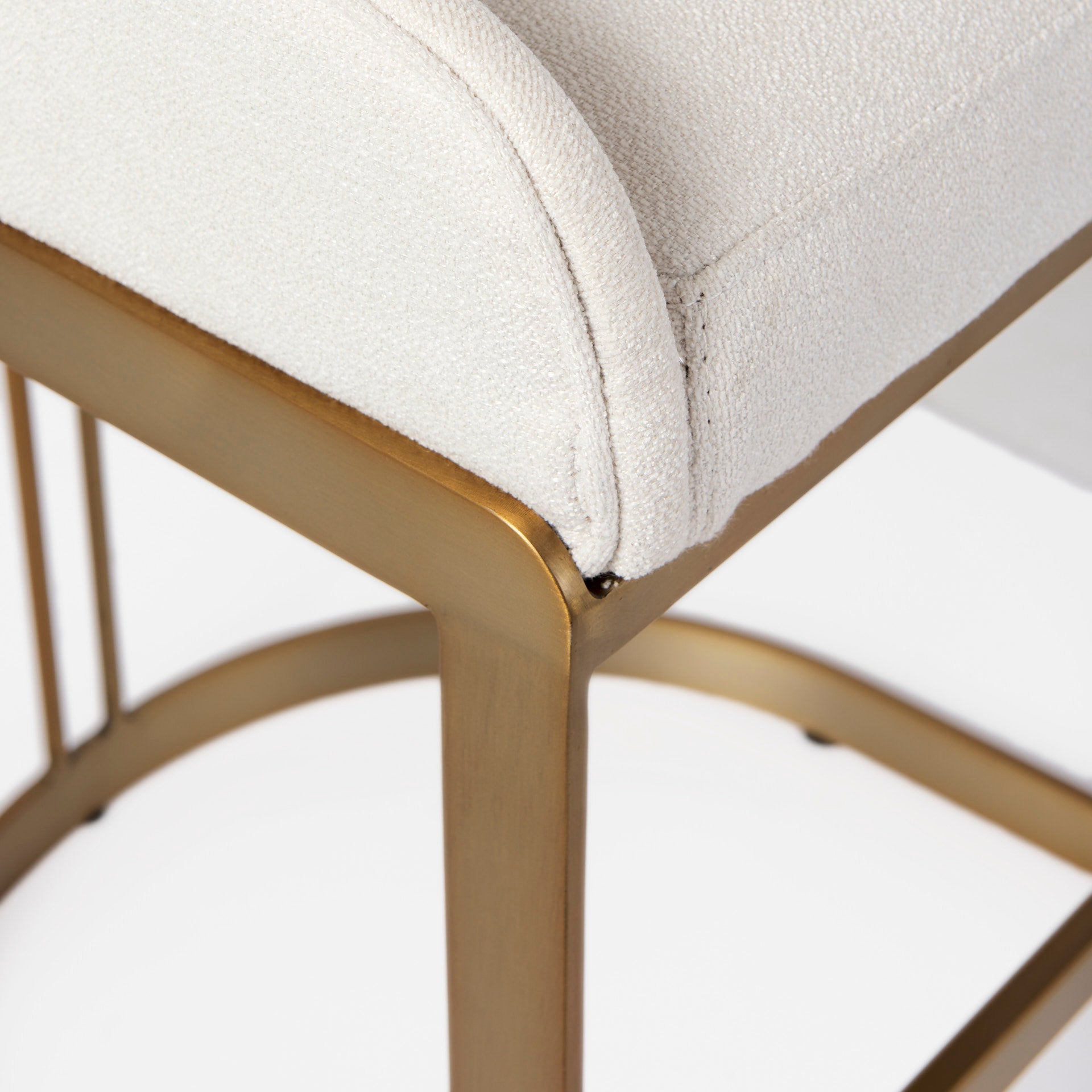 Hollyfield Fabric Seat Contract-Grade Bar Stool