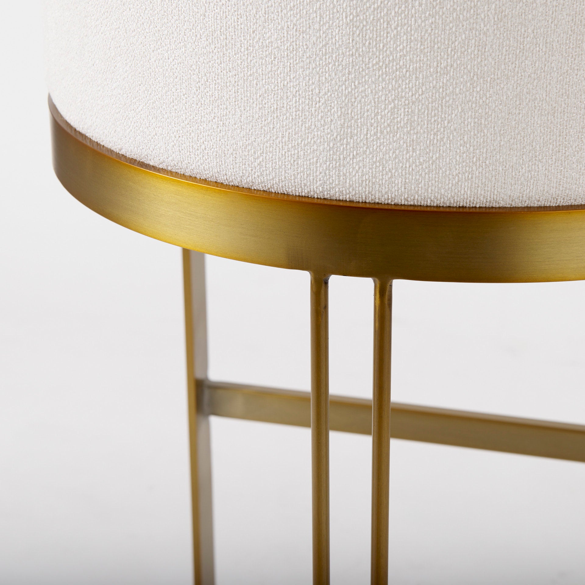 Hollyfield Fabric Seat Contract-Grade Bar Stool