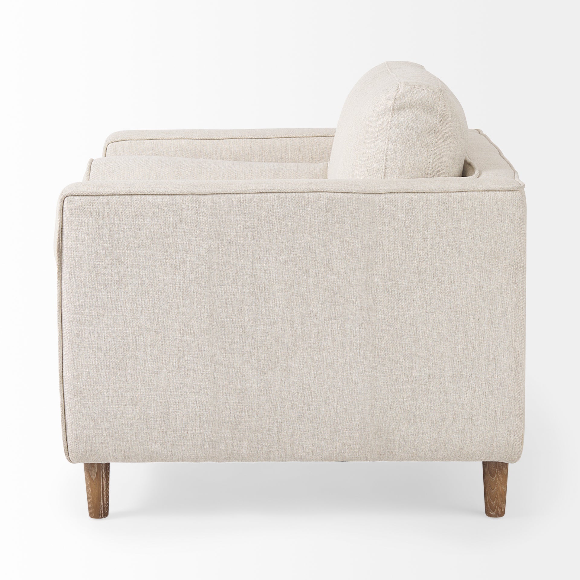 Loretta Fabric Chair with Two Bolster Cushions