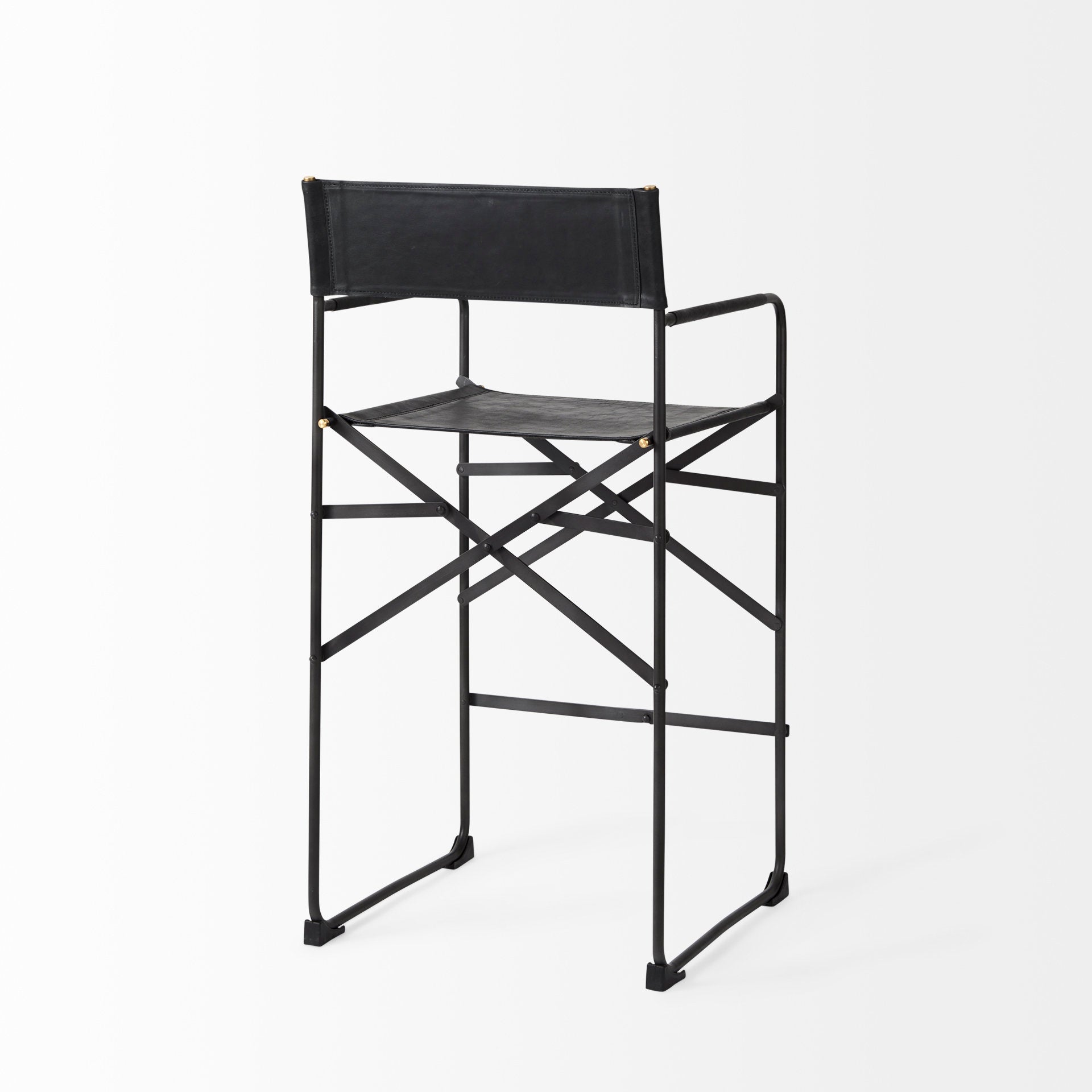 Direttore Upholstered Seat Counter Stool