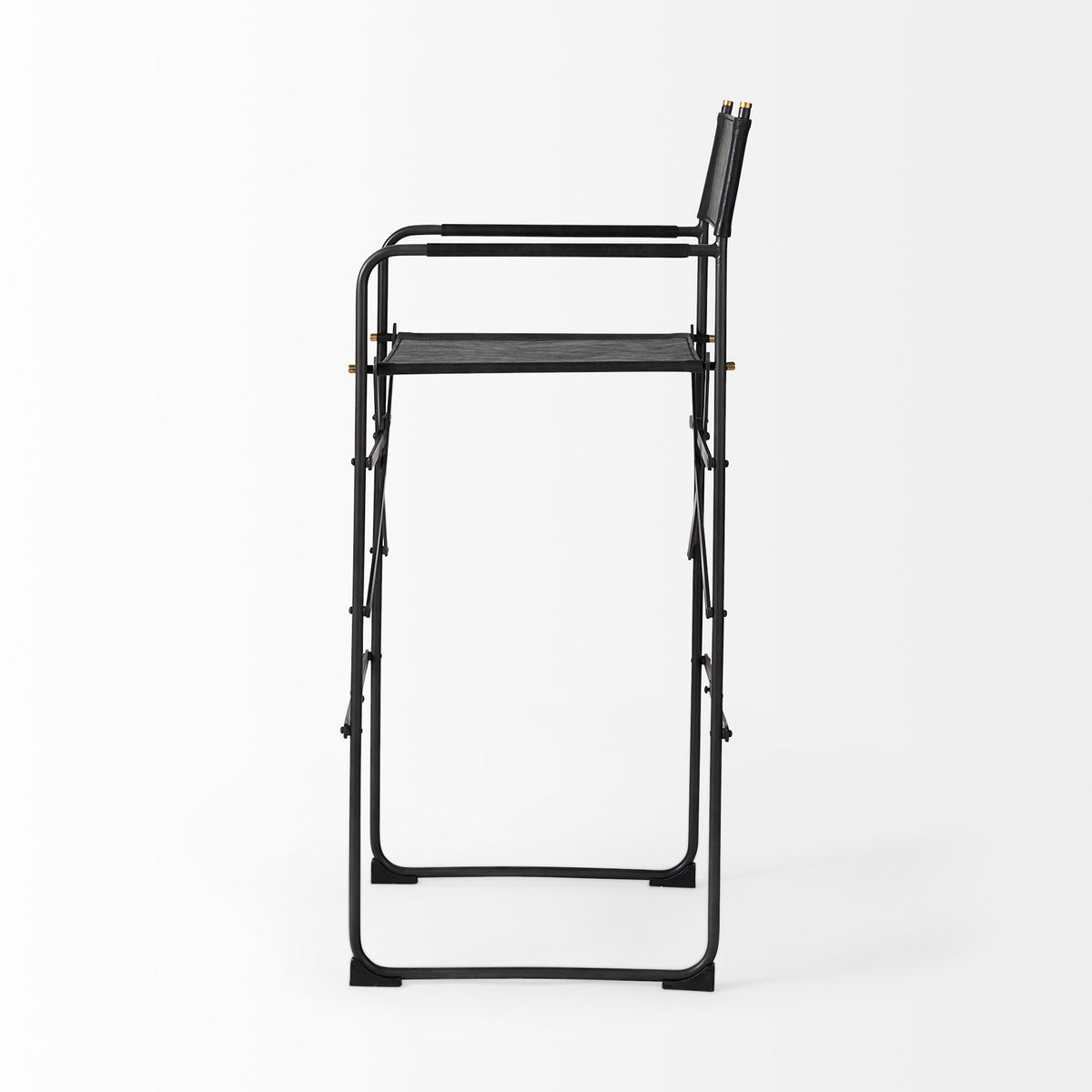 Direttore Leather Seat Bar Stool