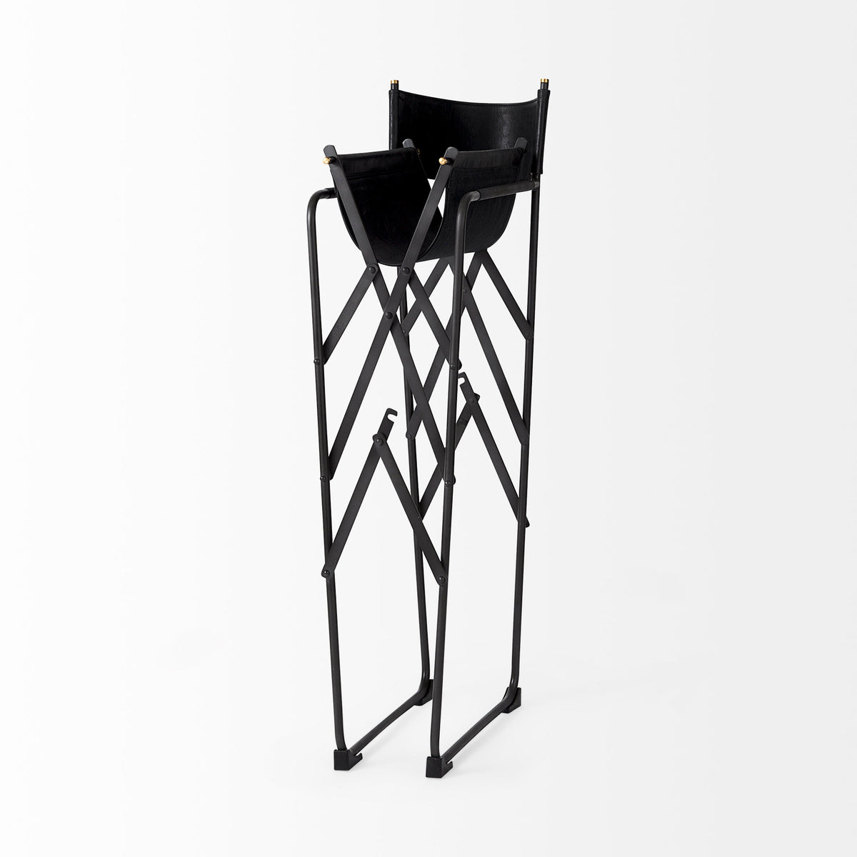 Direttore Leather Seat Bar Stool