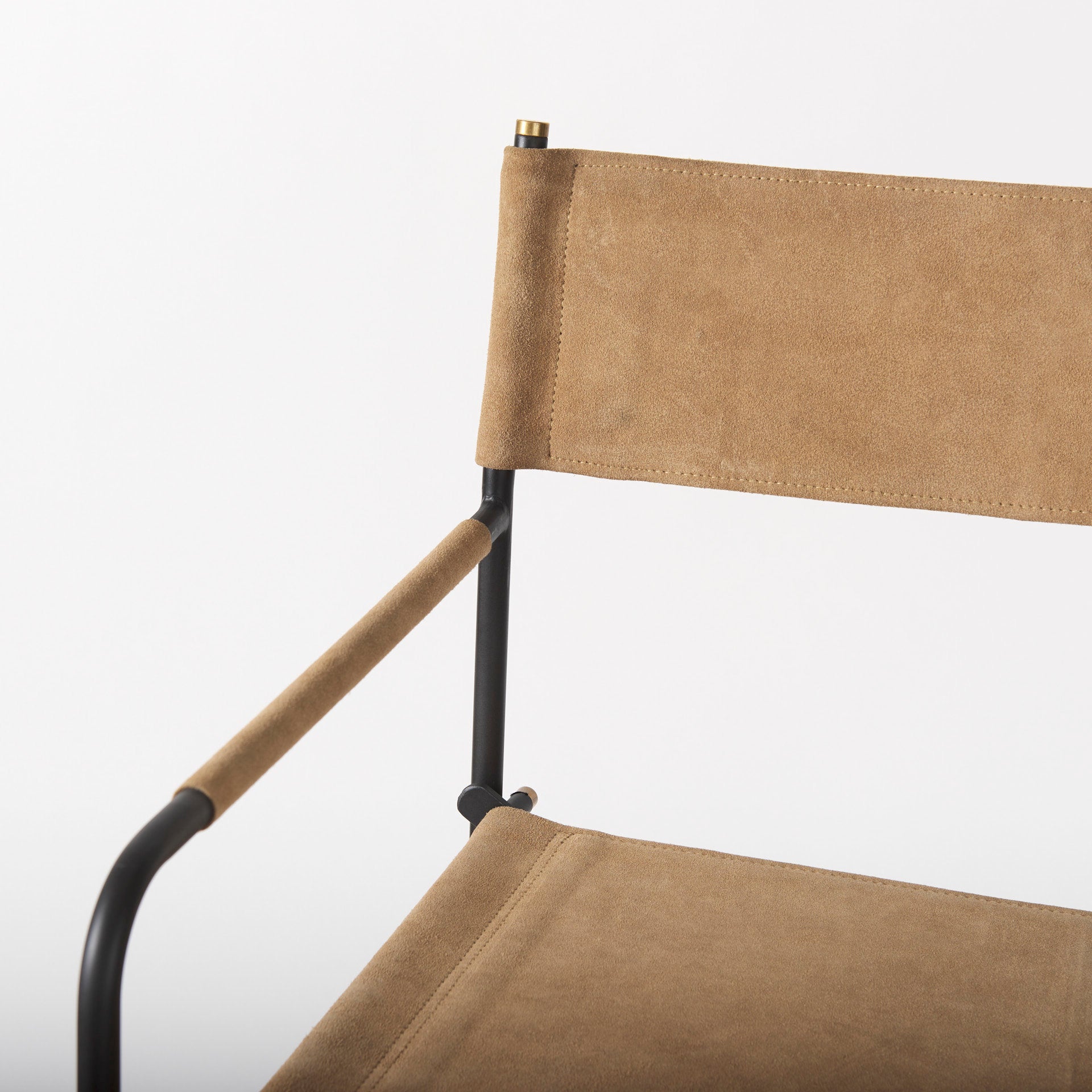 Direttore Leather Seat Bar Stool