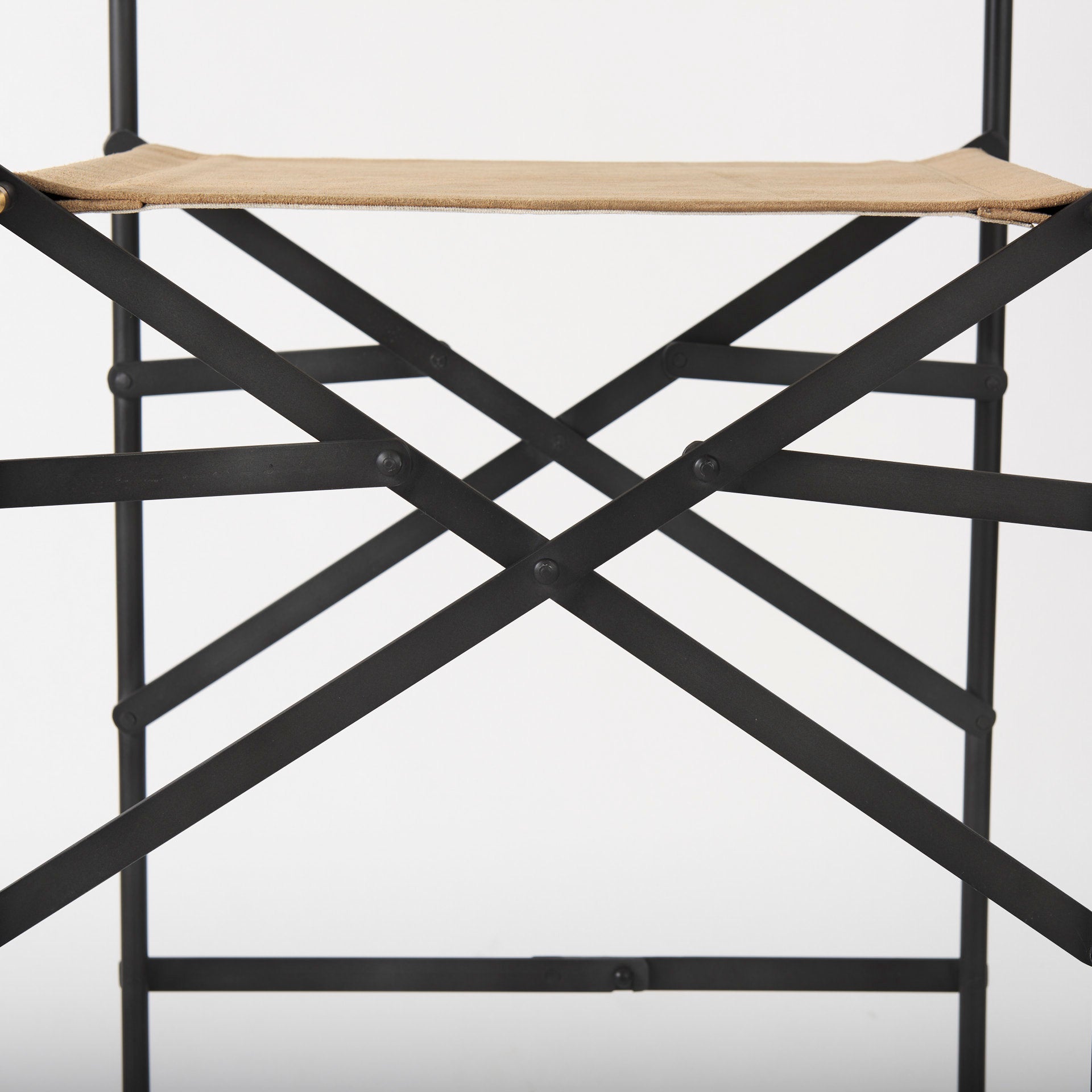 Direttore Leather Seat Bar Stool