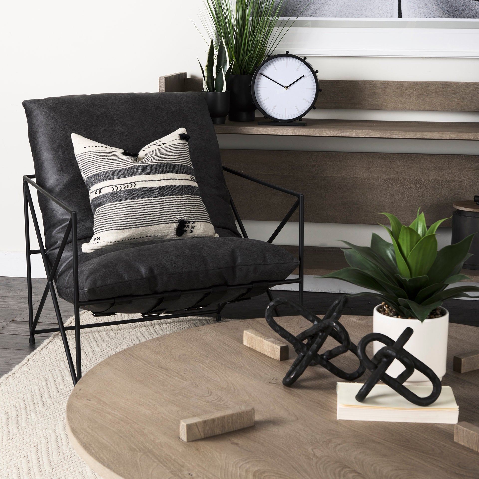 Marian Round Table Clock
