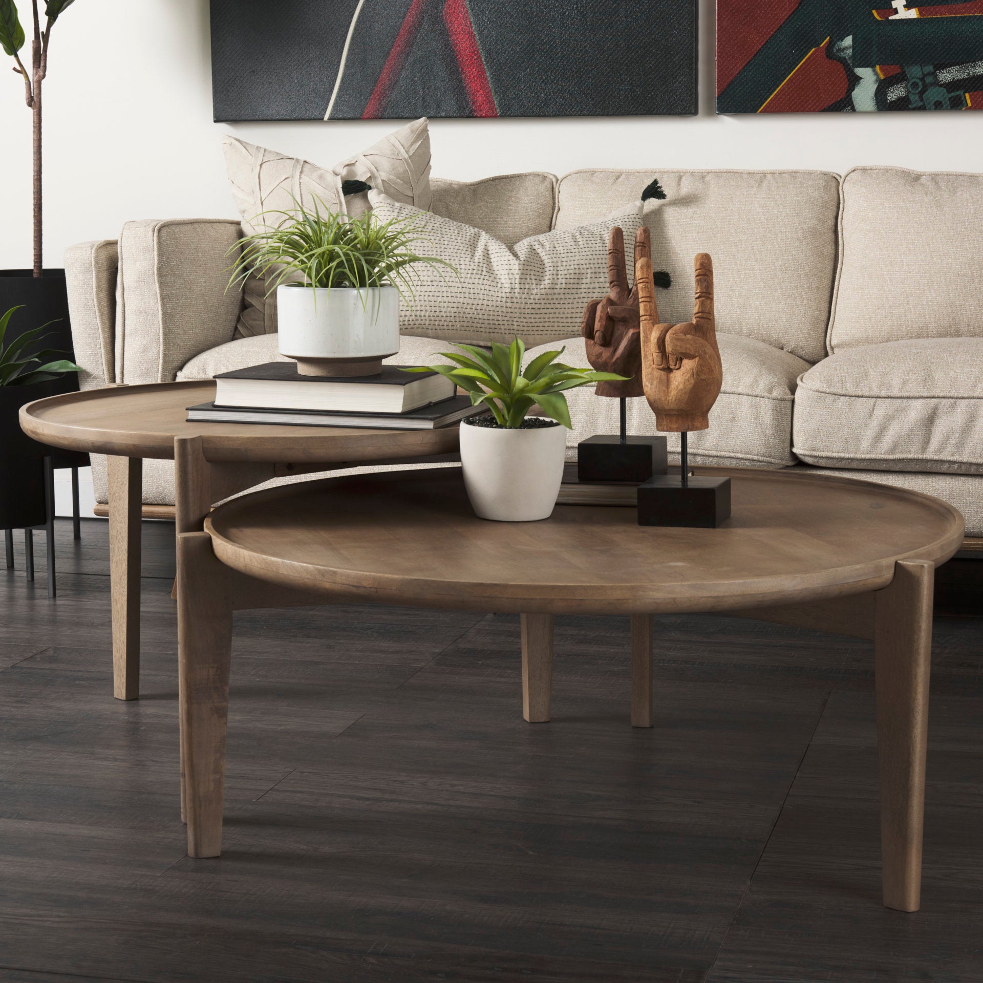 Cleaver Coffee Table Set of 2
