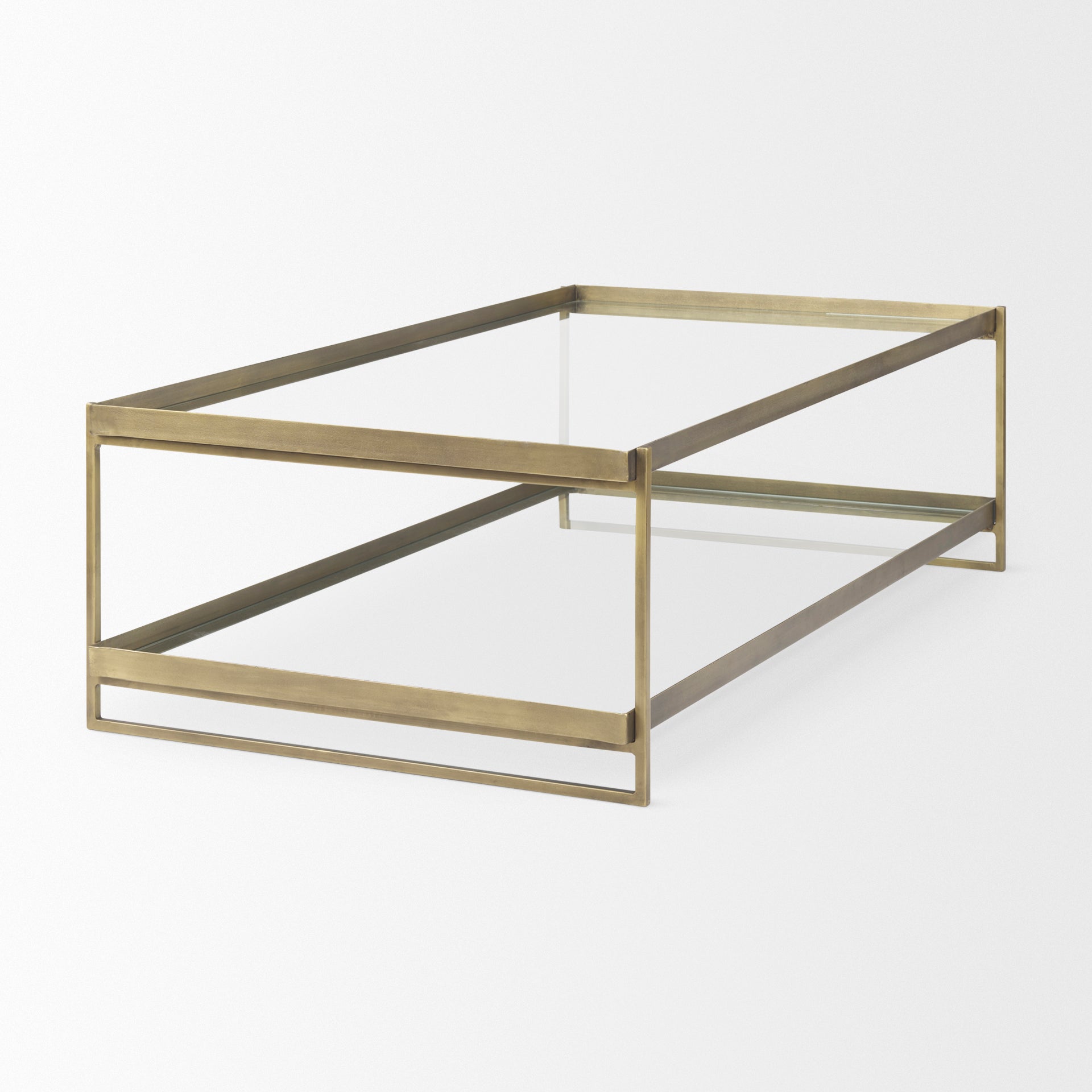 Trey Glass Coffee Table