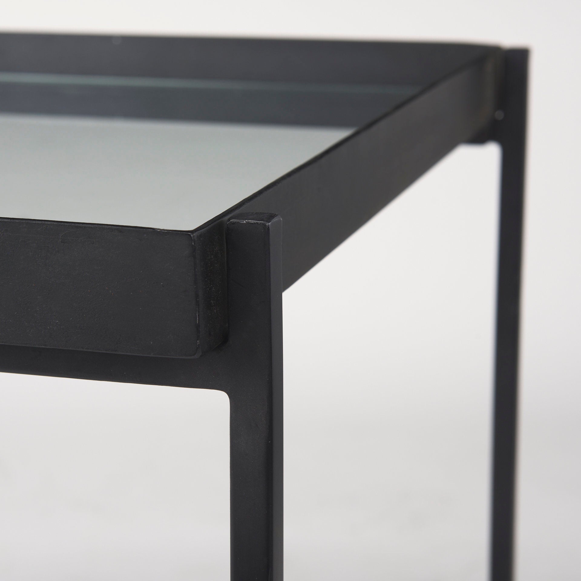 Trey Glass Accent Table