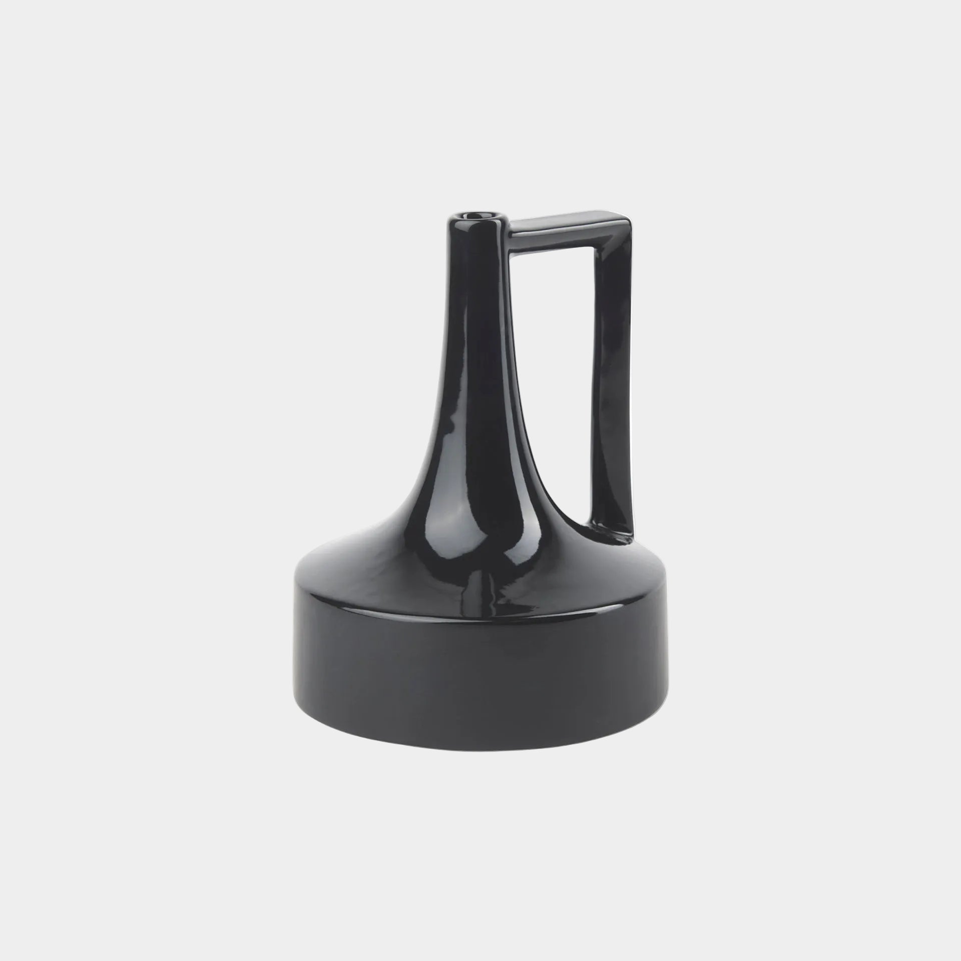 Burton Black Jug Vase