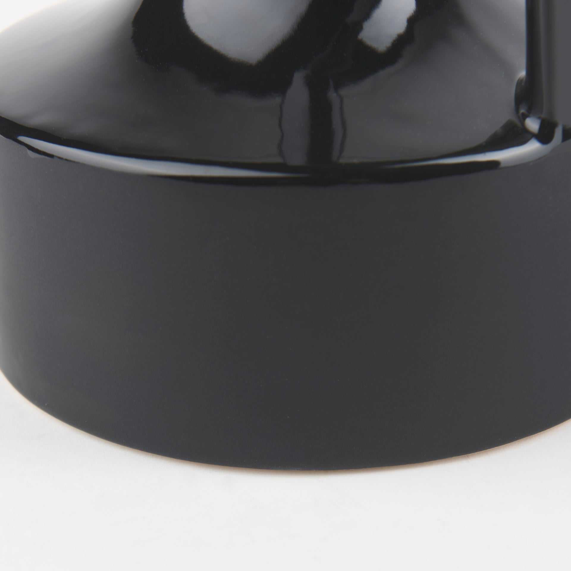 Burton Black Jug Vase