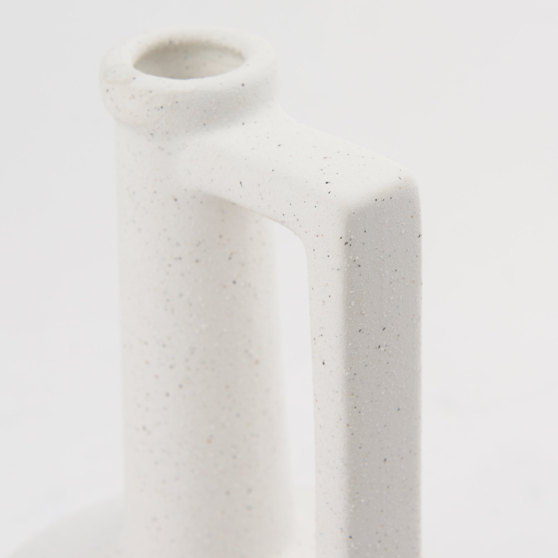 Burton White Jug Vase