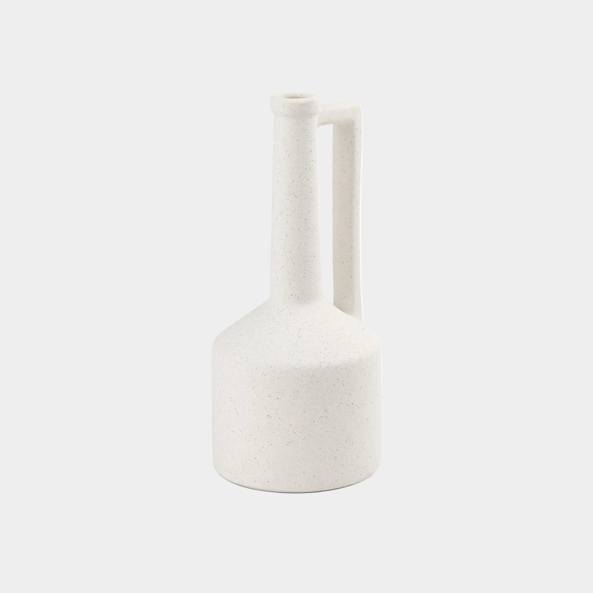 Burton White Jug Vase
