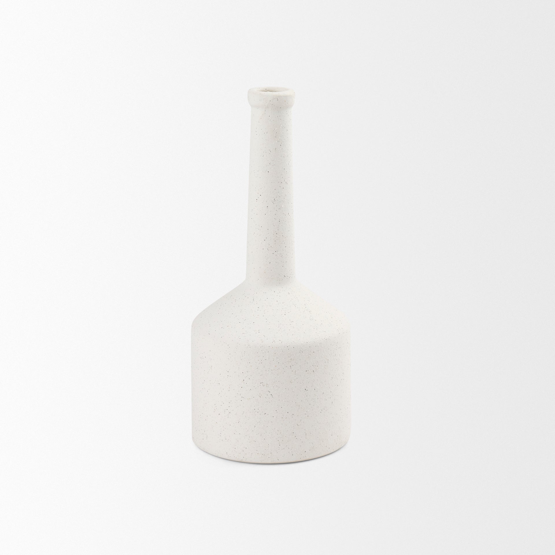 Burton White Jug Vase