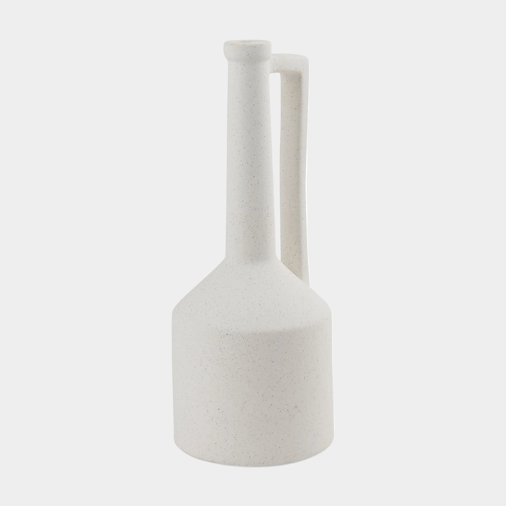 Burton White Jug Vase