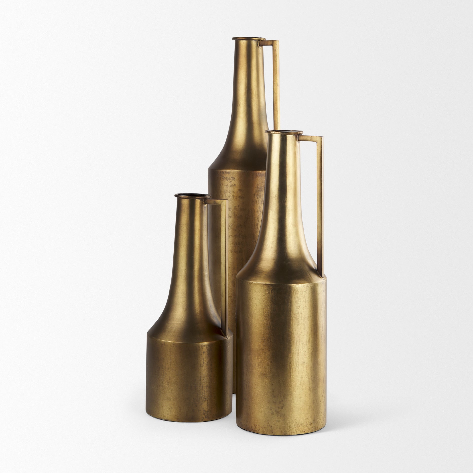 Aubrey Gold Jug Vase
