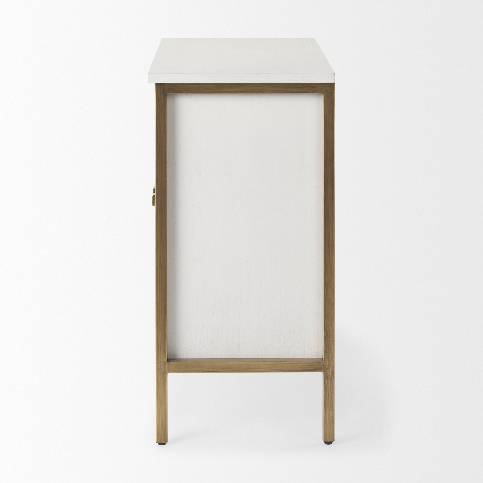 Savannah Gold Accent Cabinet - 2 Door