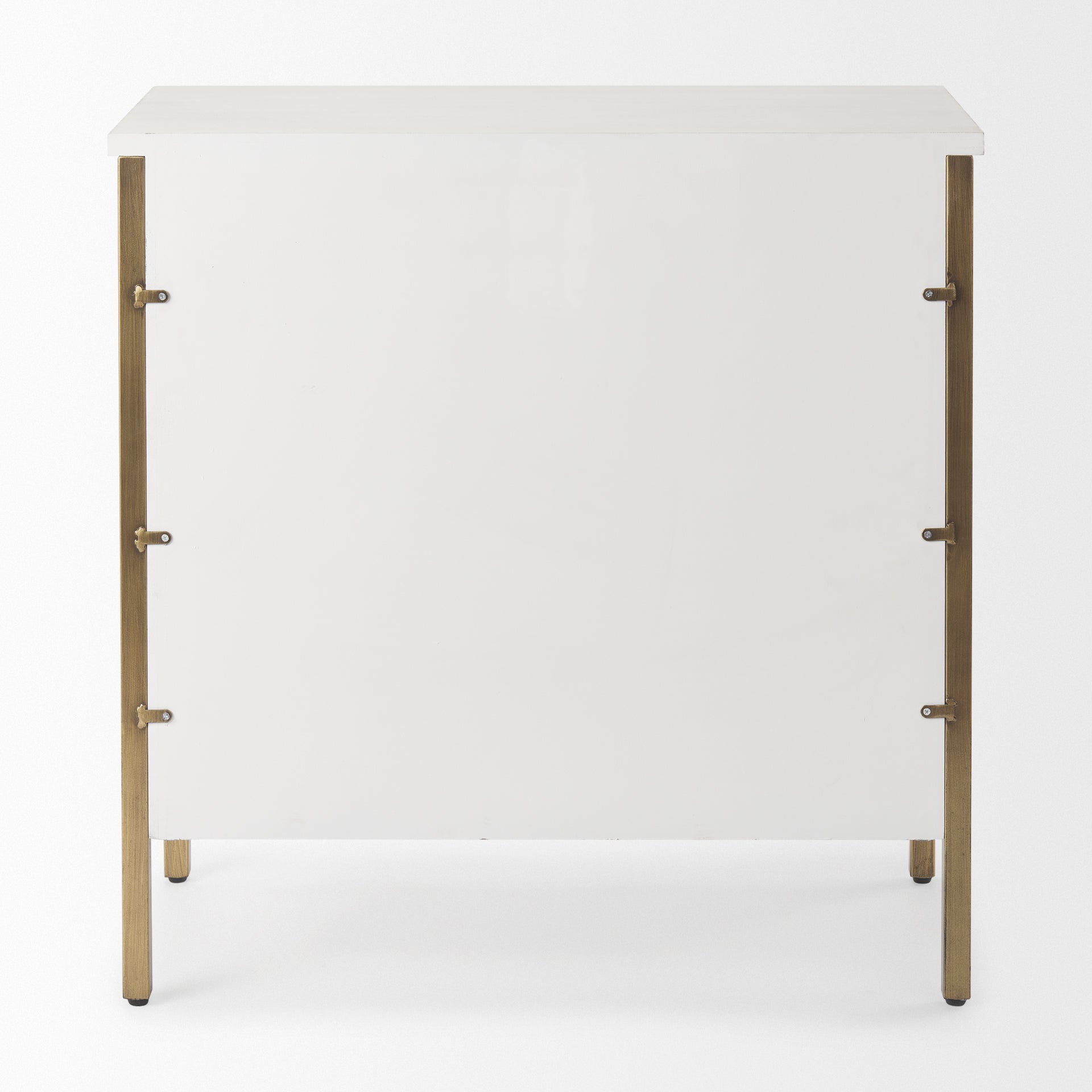 Savannah Gold Accent Cabinet - 2 Door