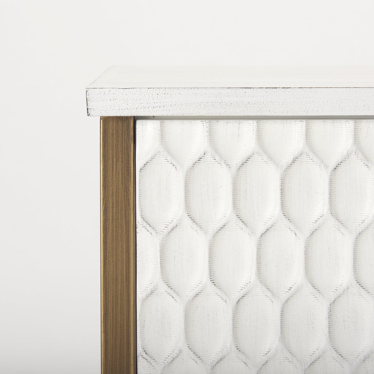 Savannah Gold Accent Cabinet - 2 Door