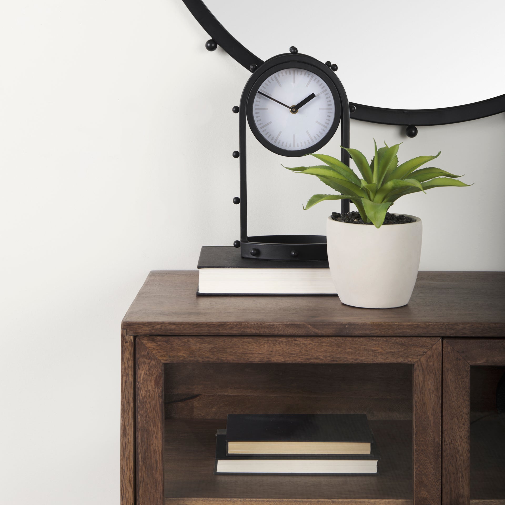 Marian Oval Table Clock