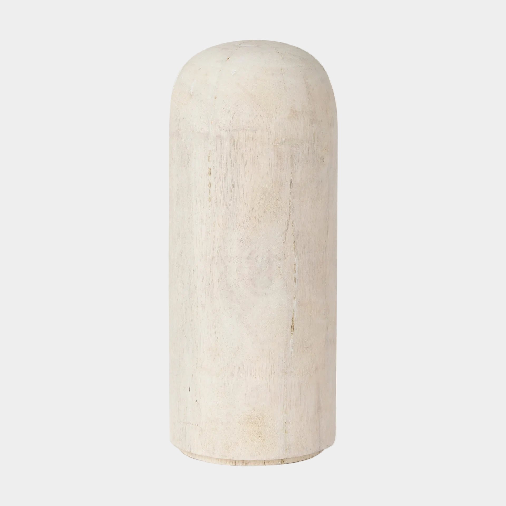 Knox White-Wash Wooden Object