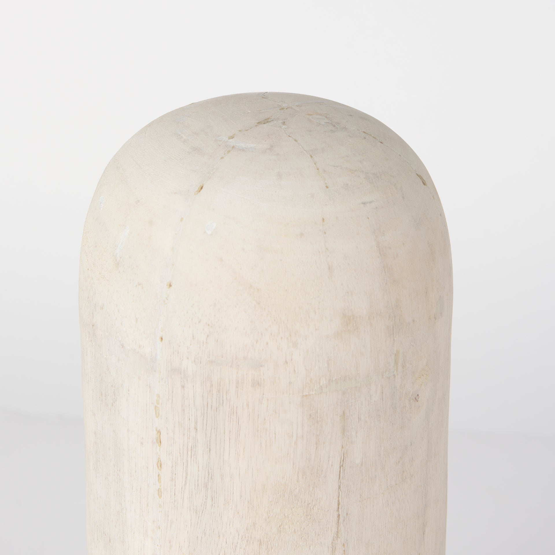 Knox White-Wash Wooden Object
