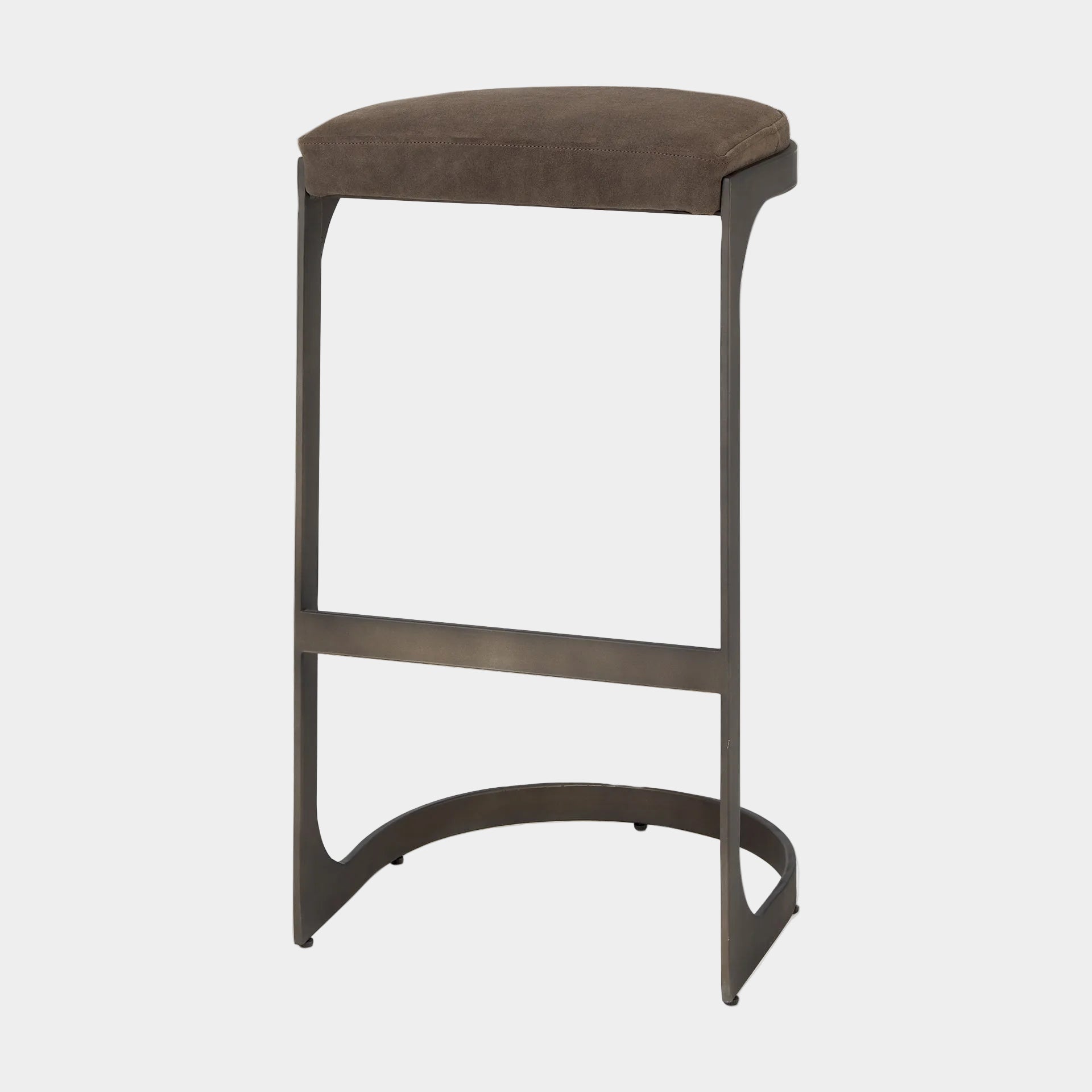 Tyson Suede Seat Bar Stool