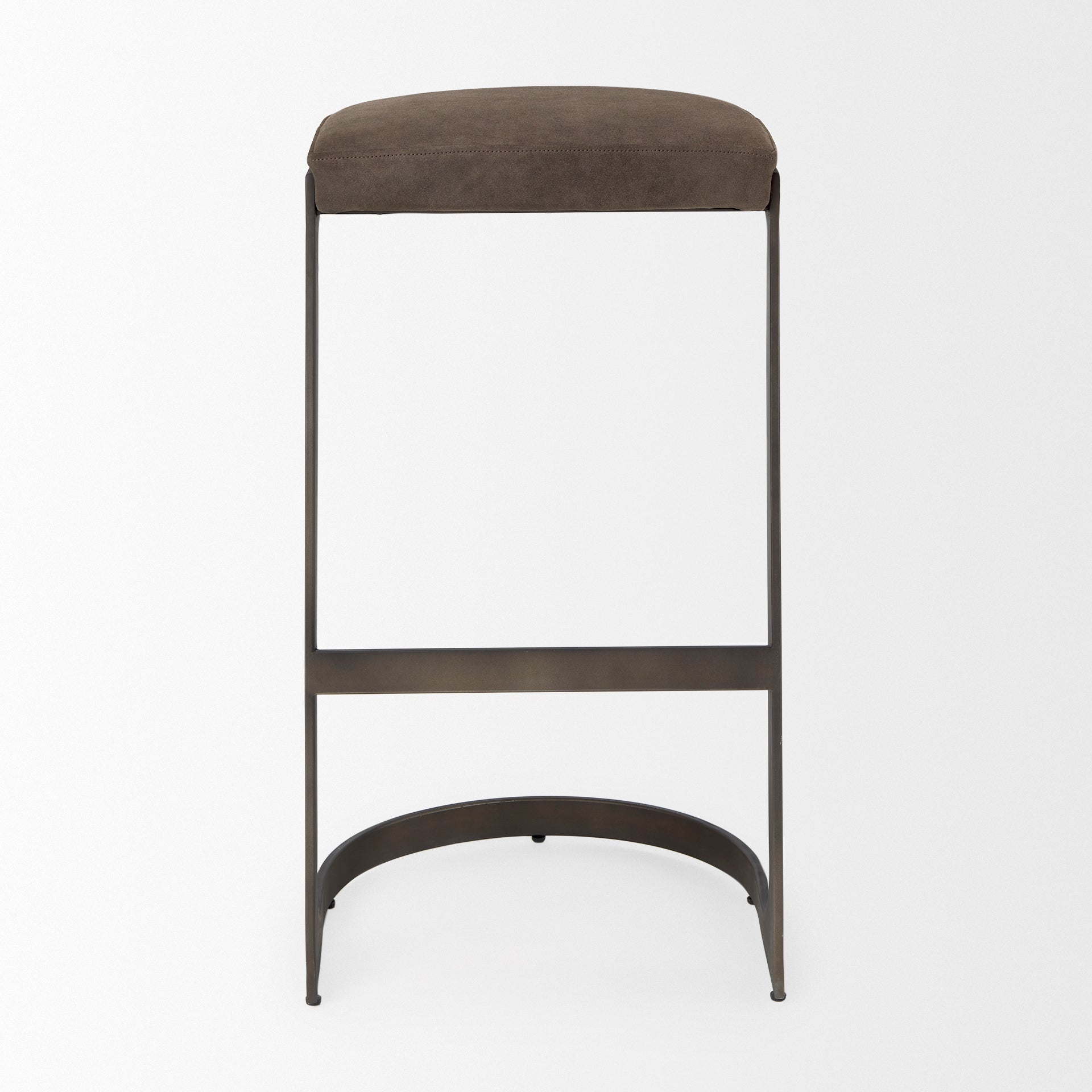Tyson Suede Seat Bar Stool