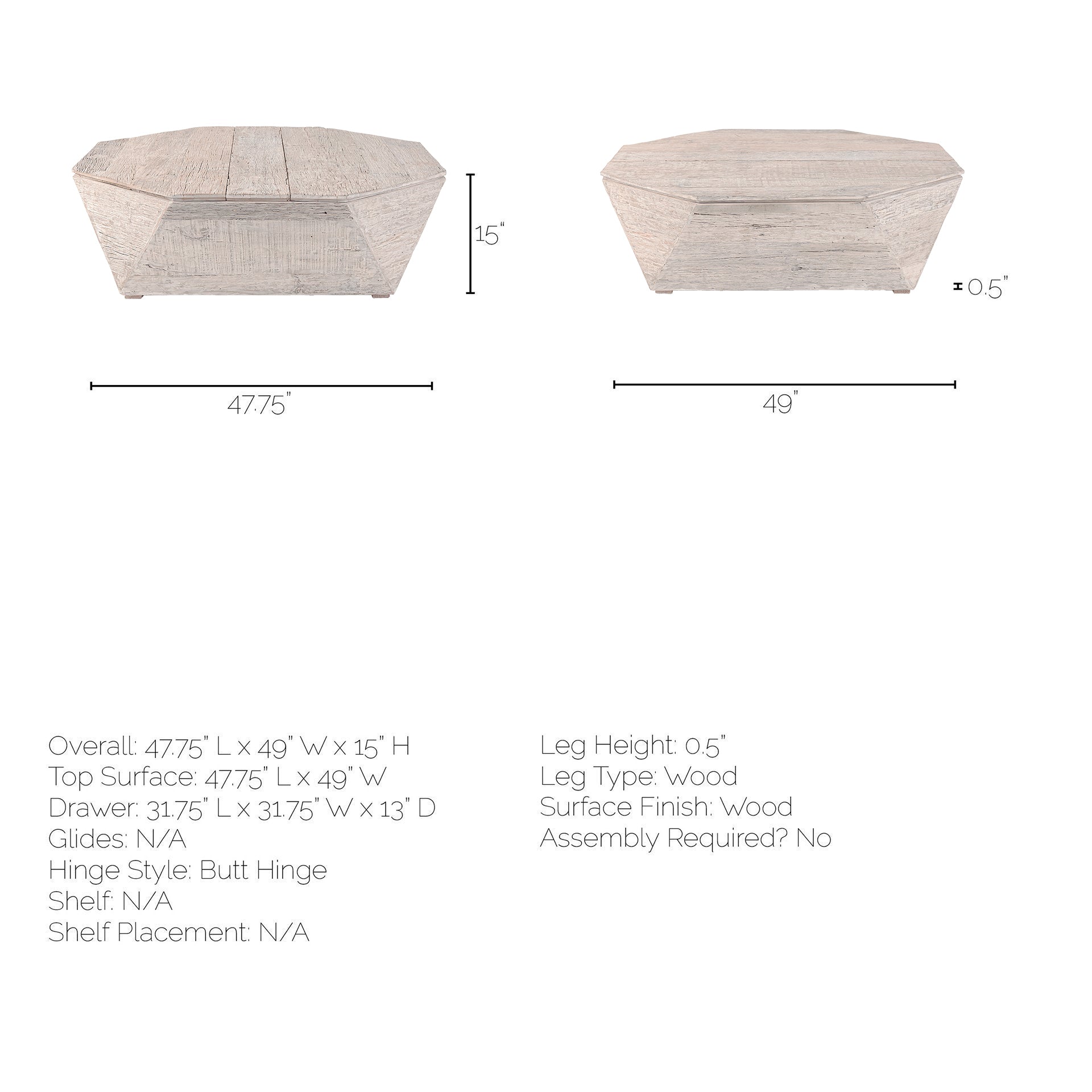 Esagono Coffee Table