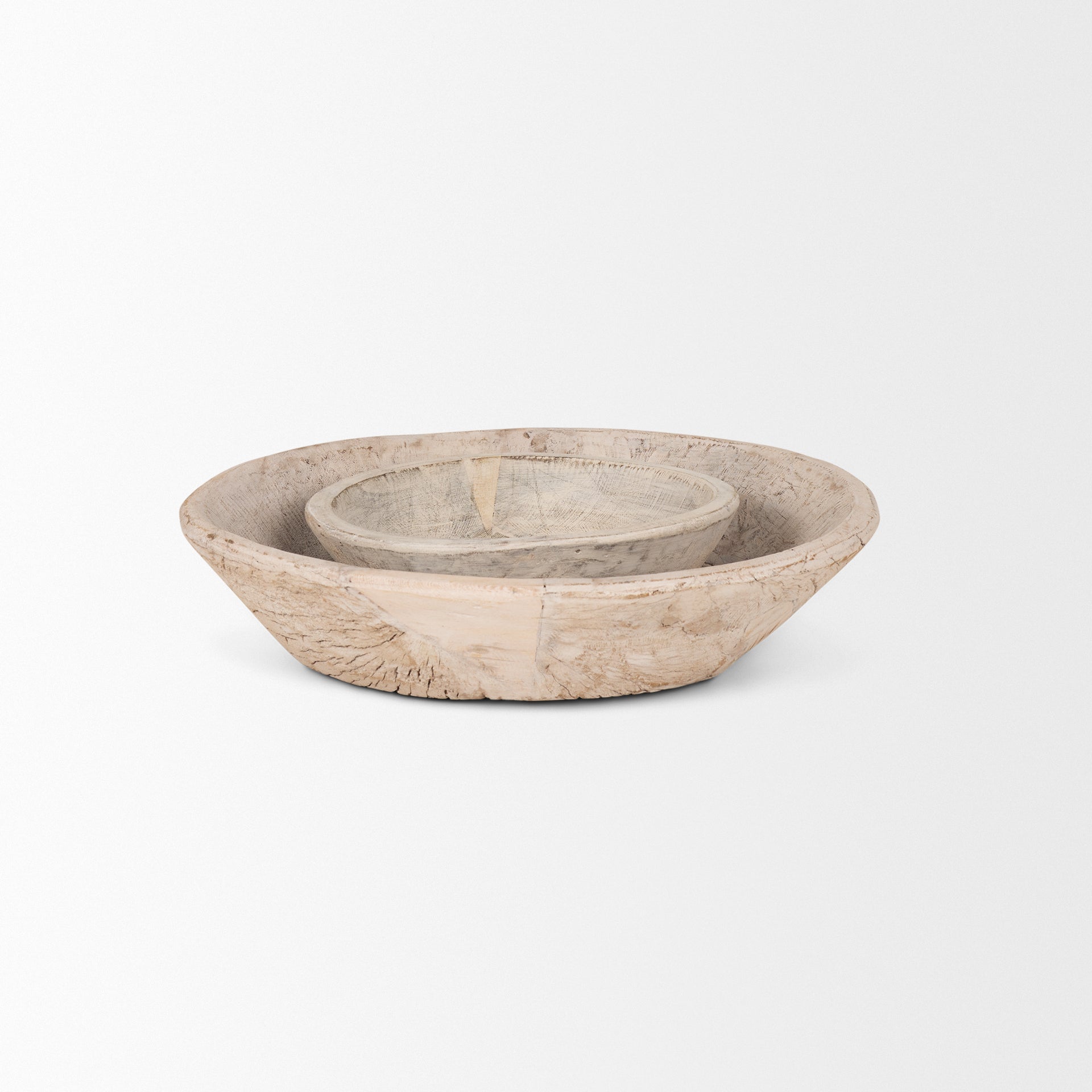 Nikita Wooden Bowls Set of 2