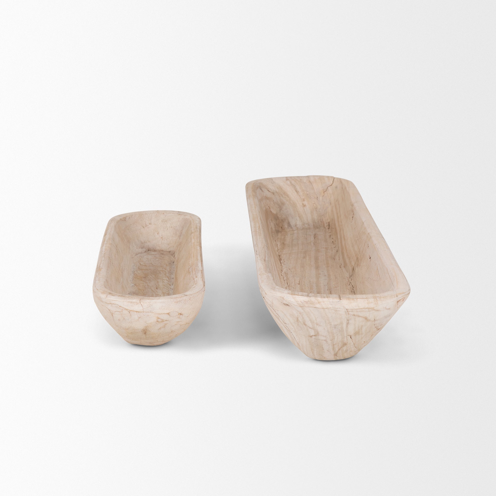 Athena Wooden Trays Set of 2