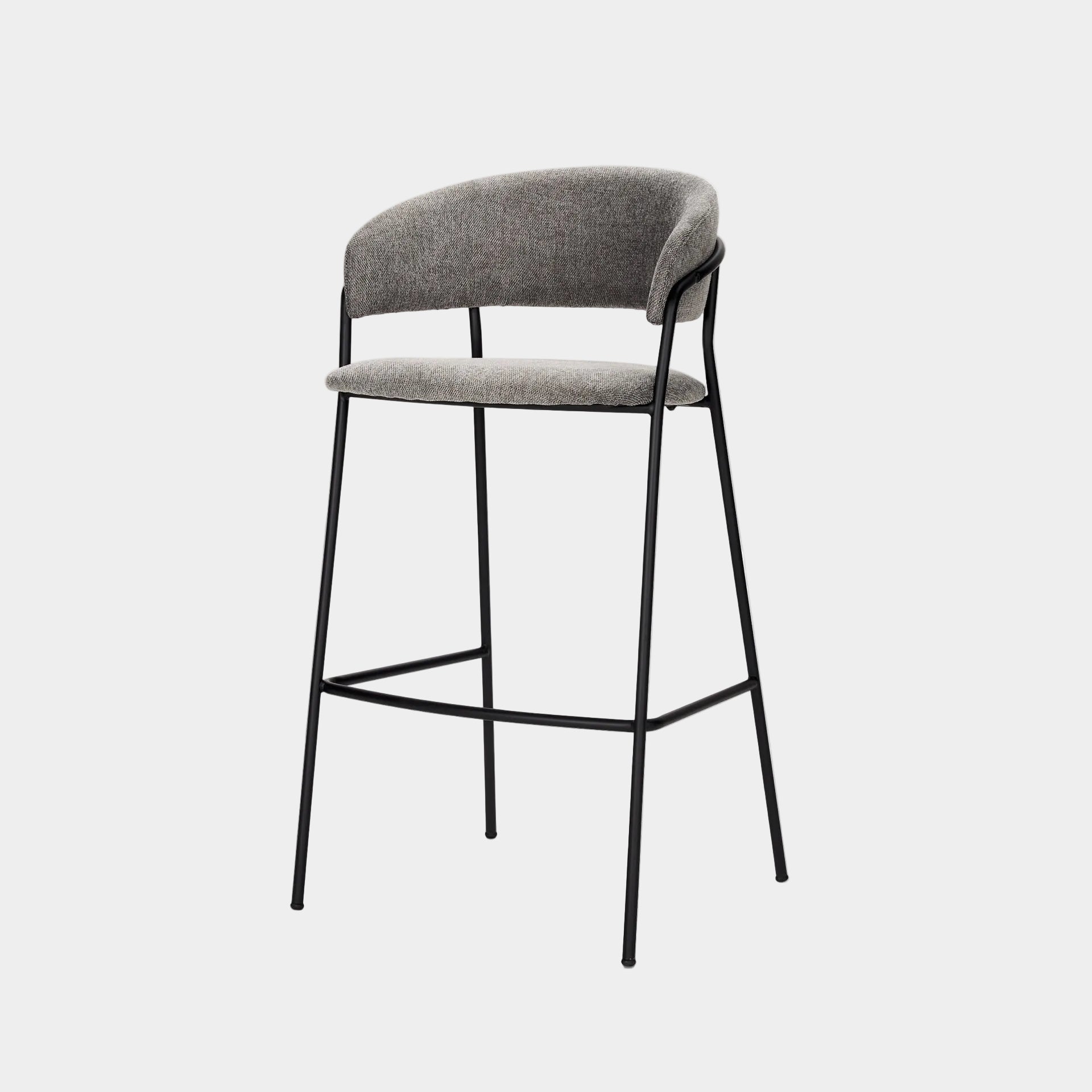 Carolyn Fabric Seat Bar Stool
