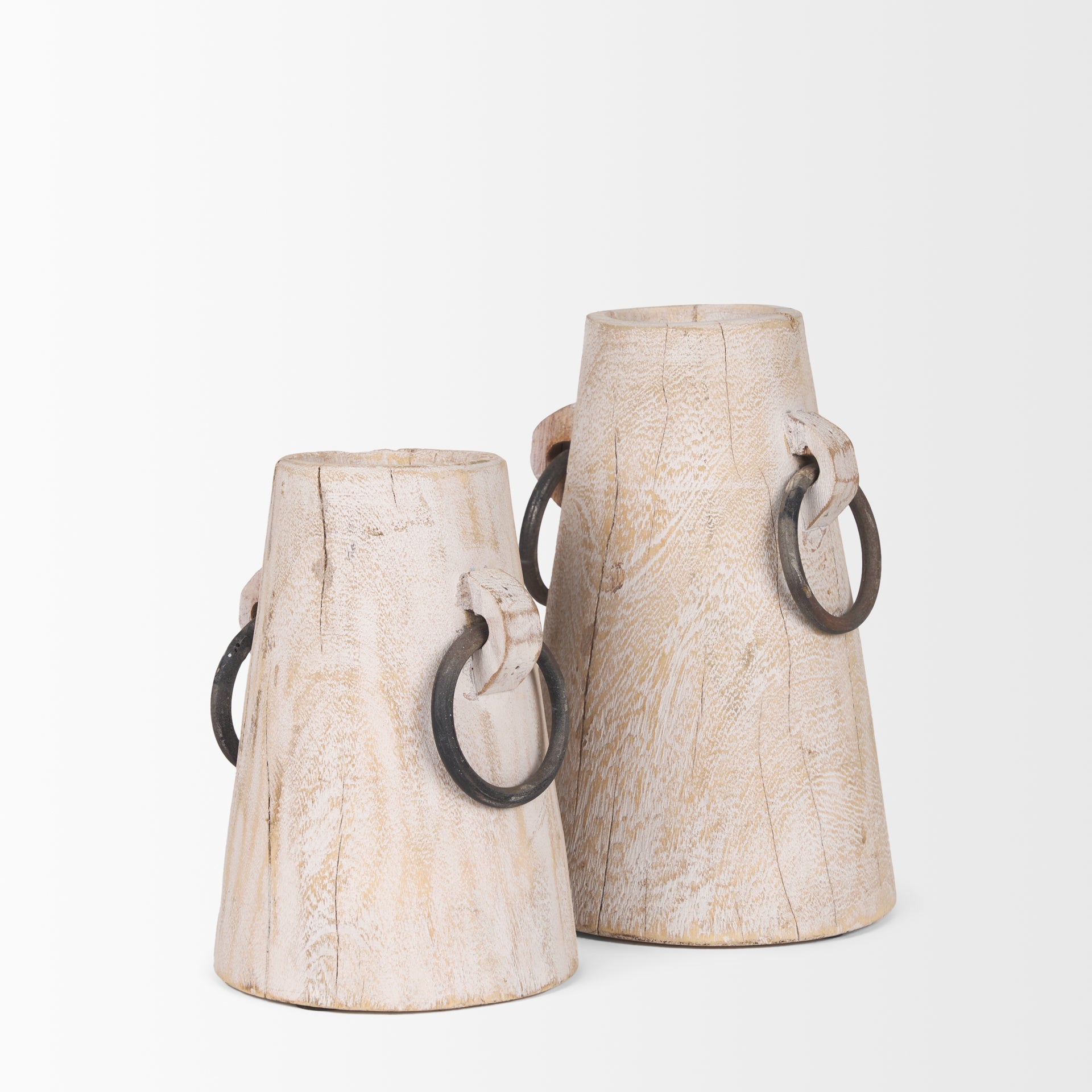 Monique Wooden Pot